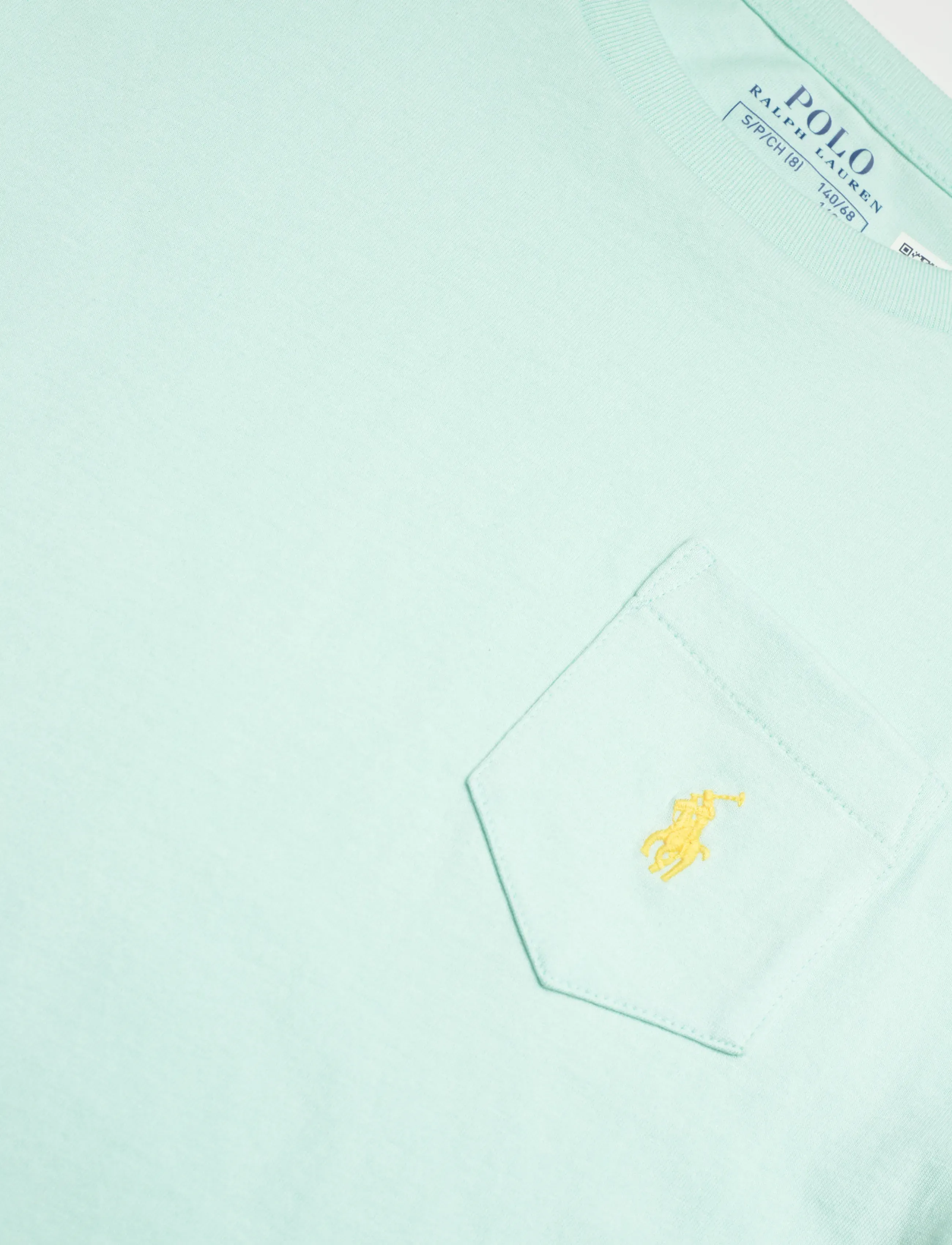 Ralph Lauren Kids - Cotton Jersey Pocket Tee - t-shirts à manches courtes - crystal blue - 2