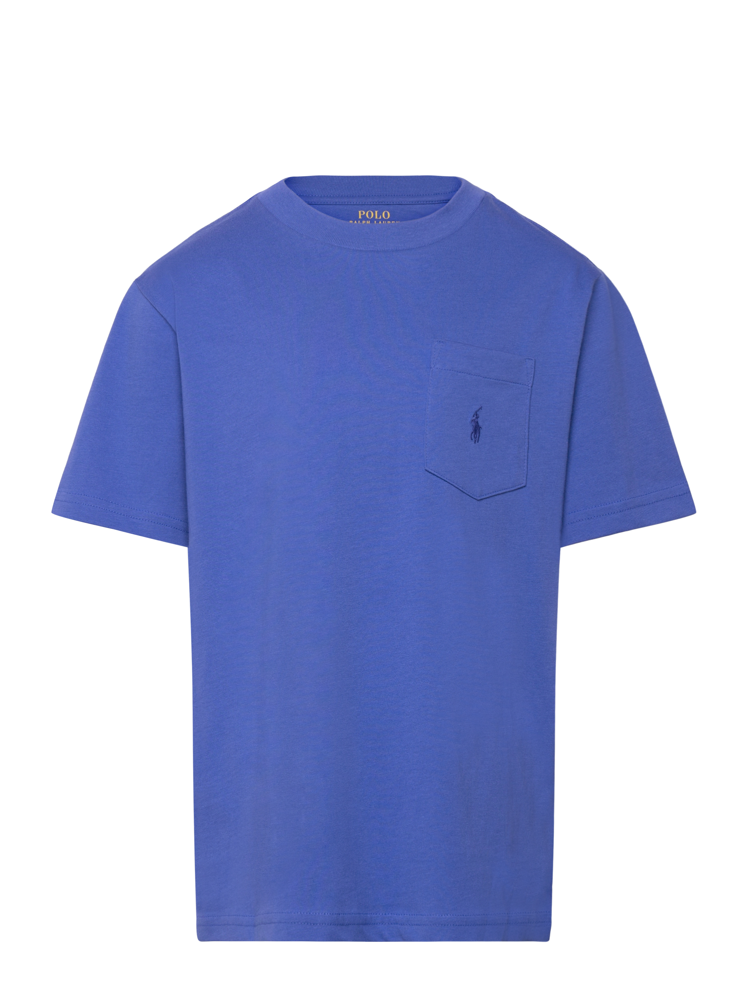 Ralph Lauren Kids Cotton Jersey Pocket Tee - Polo Ralph Lauren - MAIDSTONE BLUE/C7 / navy