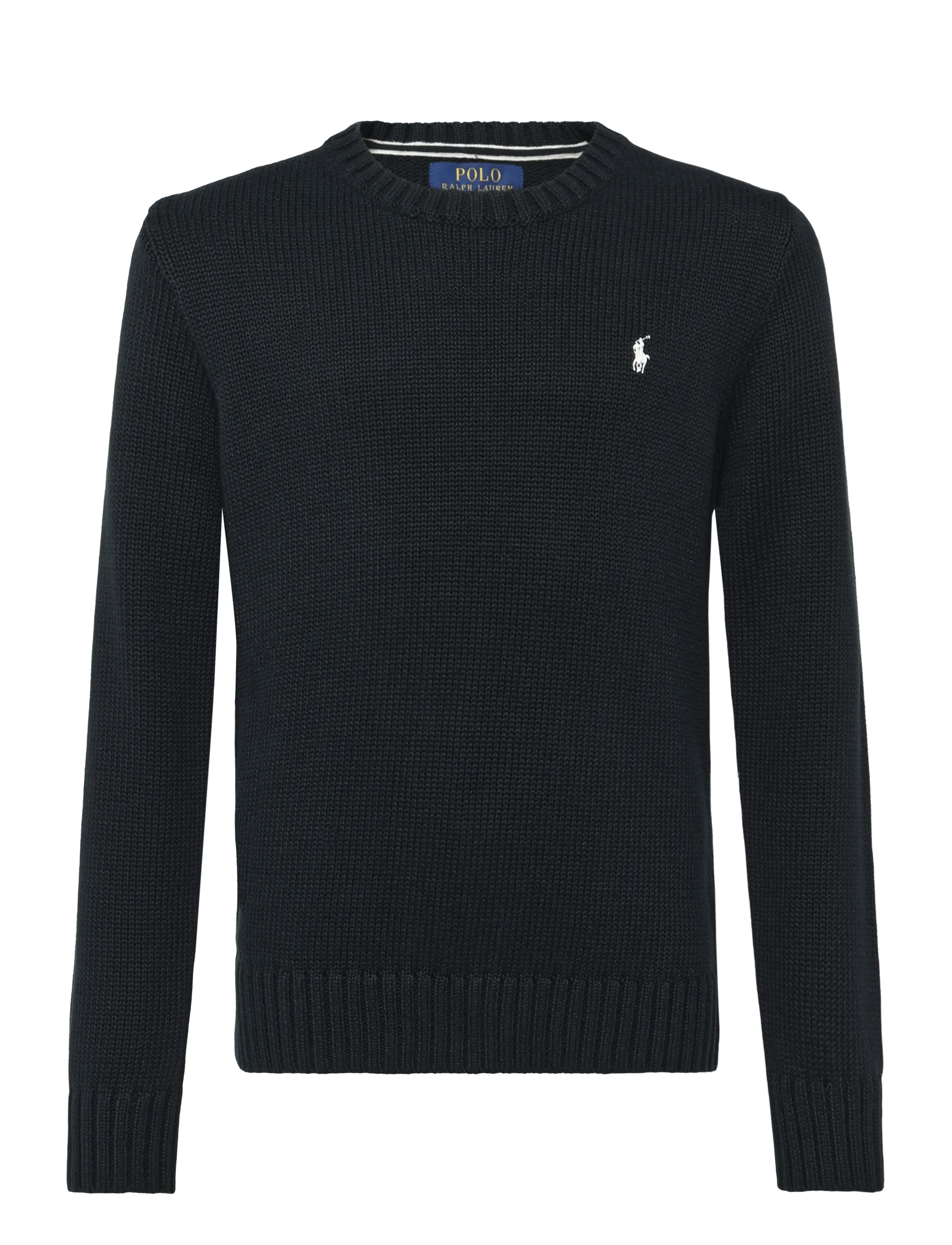 Ralph Lauren Kids 20/2 COTTON-LS CN-SV-PLO - Jumpers - POLO BLACK / black