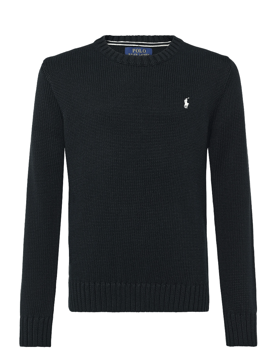 Ralph Lauren Kids - 20/2 COTTON-LS CN-SV-PLO - pullover - polo black - 0