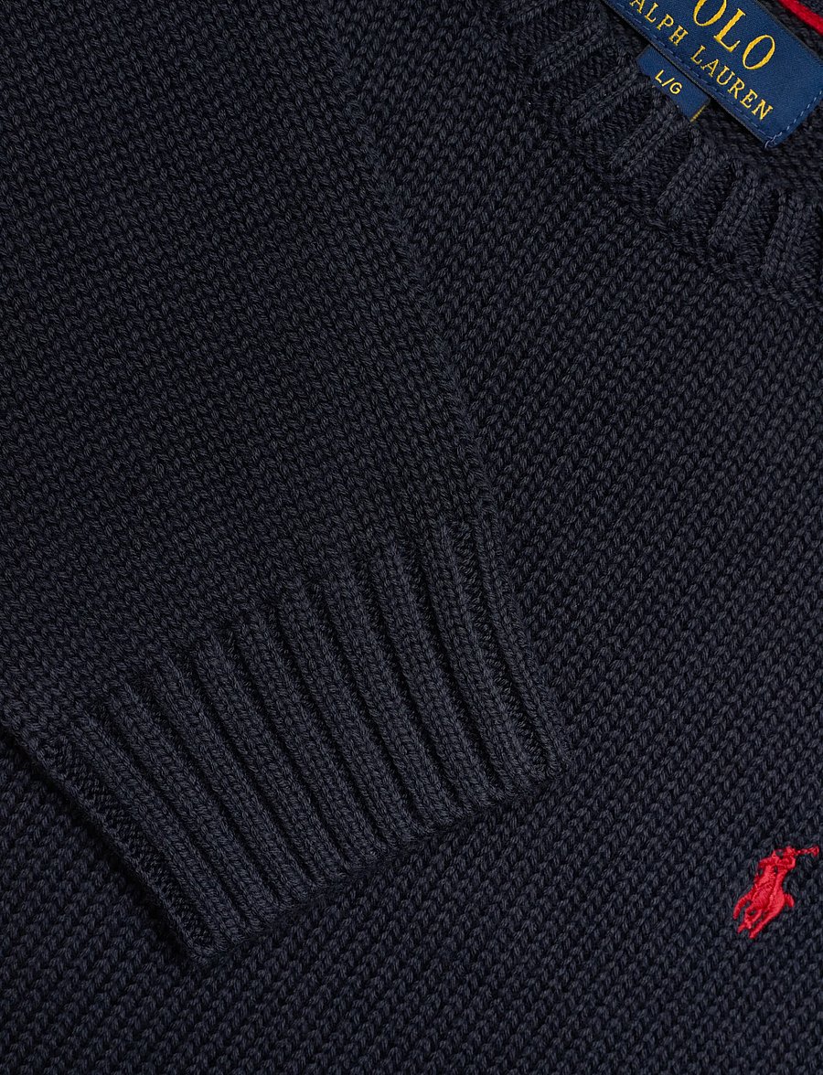 Ralph Lauren Kids - 20/2 COTTON-LS CN-SV-PLO - trøjer - rl navy/c3807 - 2