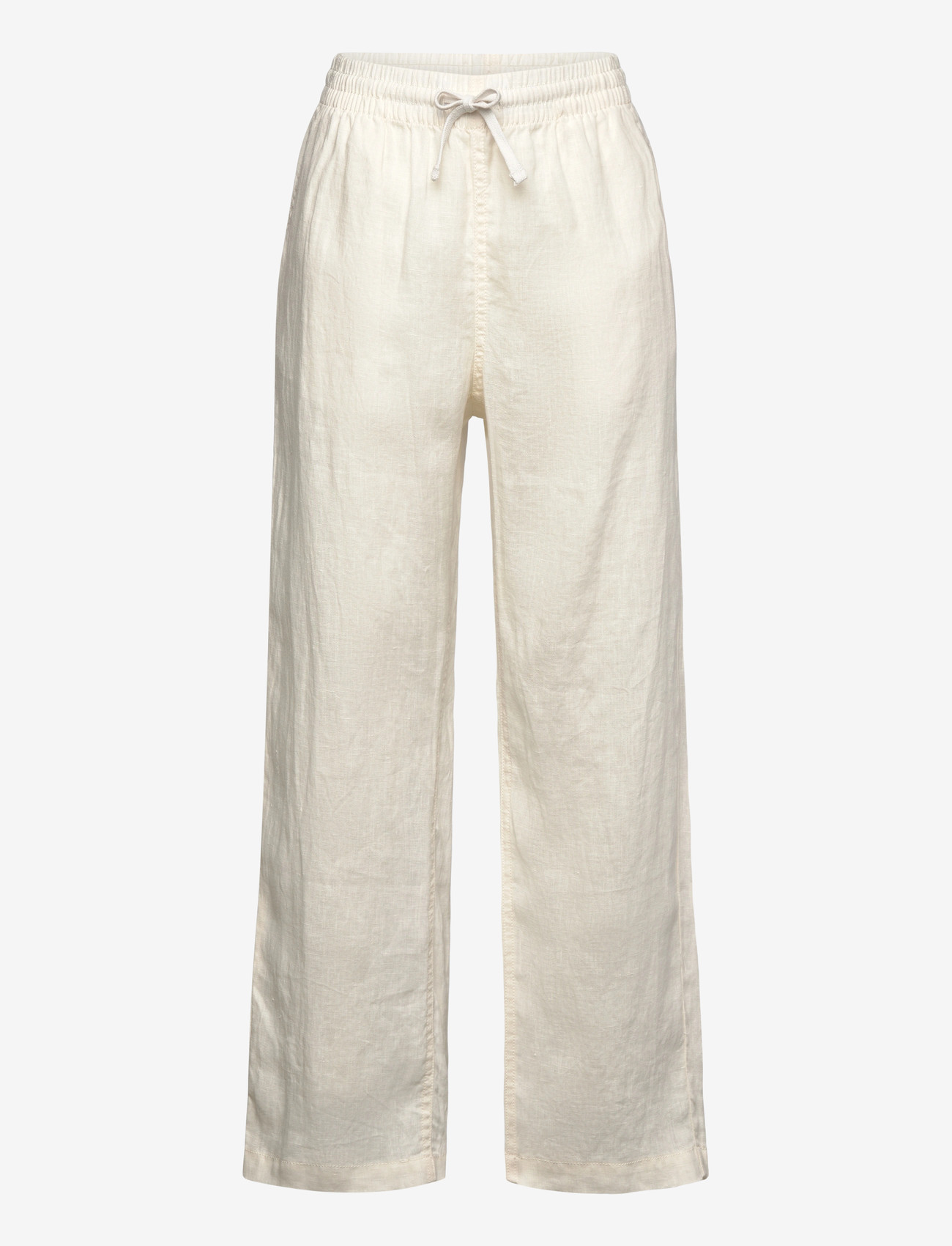 Ralph Lauren Kids LINEN-BEACH PANT-PN-ATL - Byxor - NEVIS / white