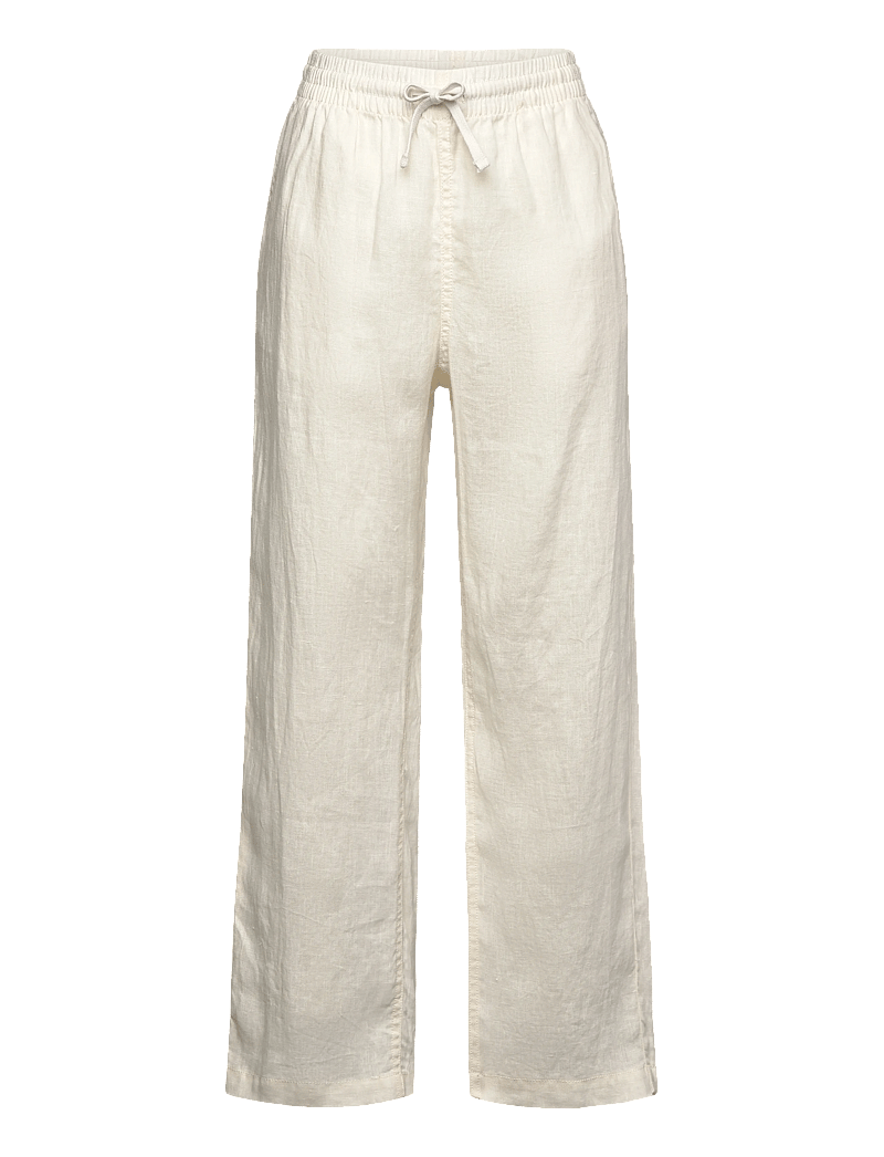 Ralph Lauren Kids - Linen Drawstring Pant - linane riietus - nevis - 0