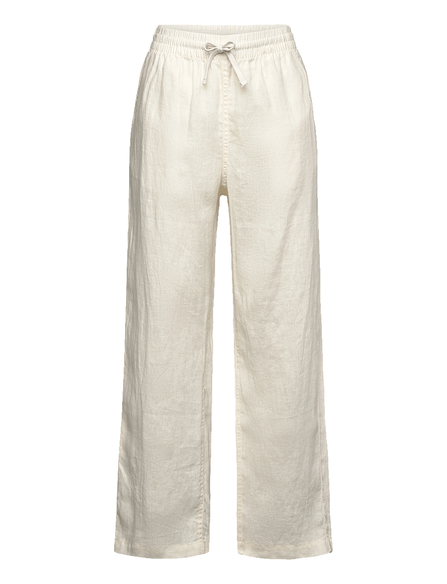 Ralph Lauren Kids - Linen Drawstring Pant - linased riided - nevis - 0