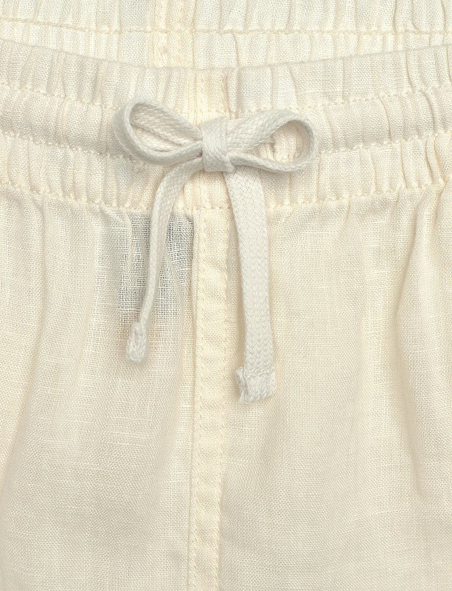 Ralph Lauren Kids - Linen Drawstring Pant - linased riided - nevis - 3