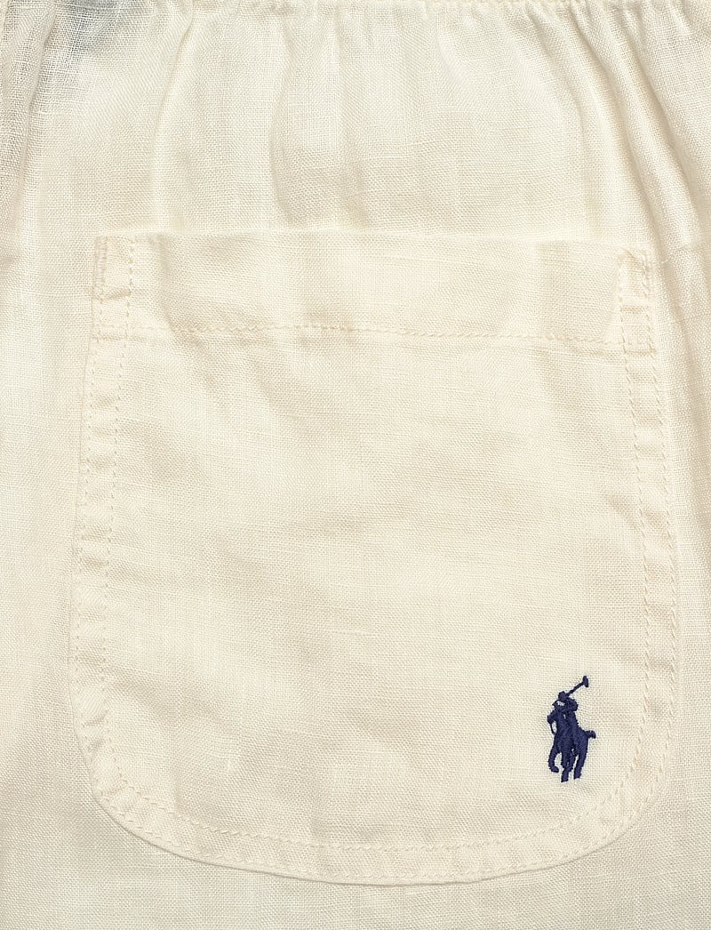 Ralph Lauren Kids - Linen Drawstring Pant - linane riietus - nevis - 4