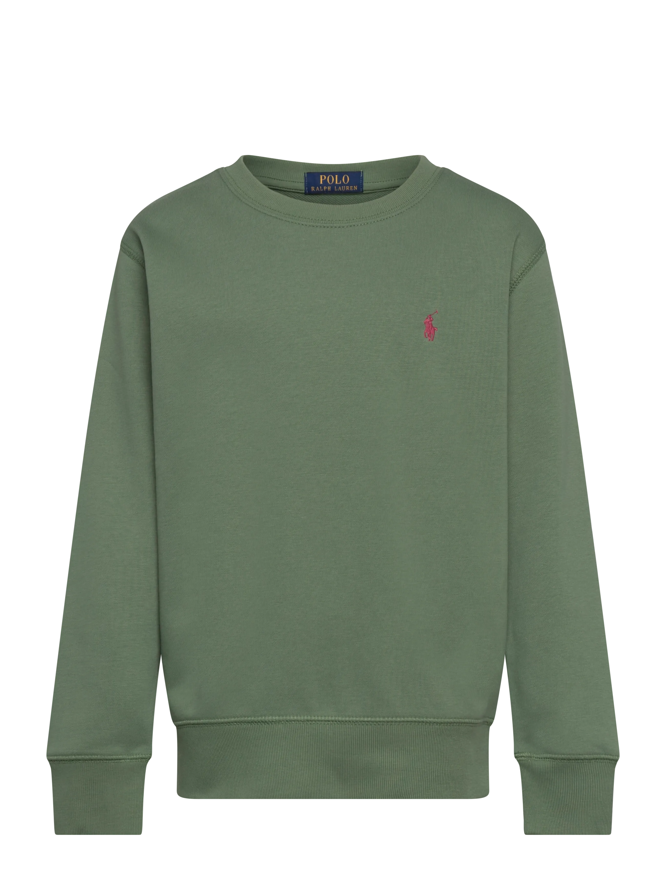 Ralph Lauren Kids French Terry Sweatshirt - Sweatshirts - FATIGUE / khaki/green