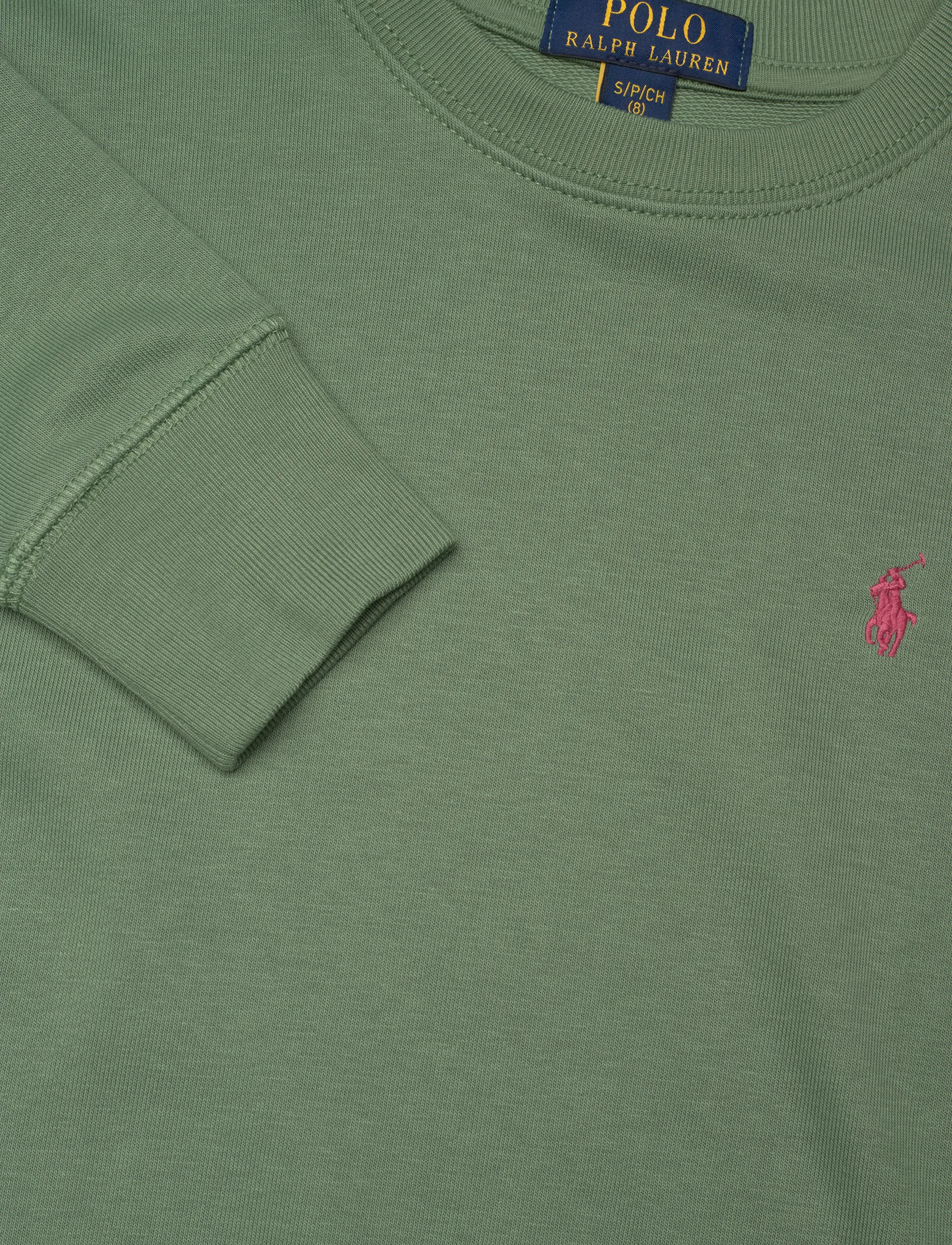 Ralph Lauren Kids - French Terry Sweatshirt - sweatshirts - fatigue - 2