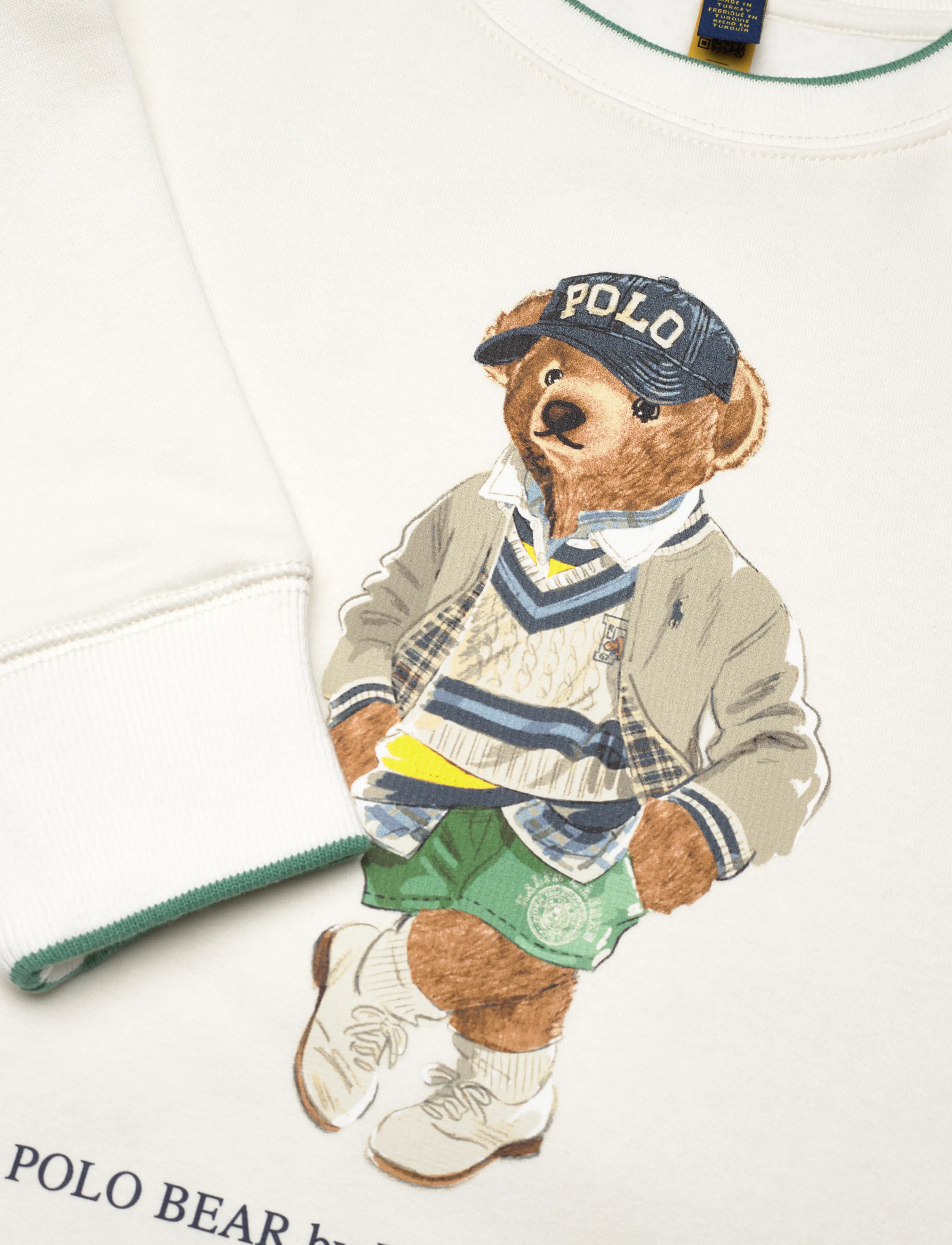 Ralph Lauren Kids - Polo Bear Fleece Sweatshirt - pf25 nevis bear - 2