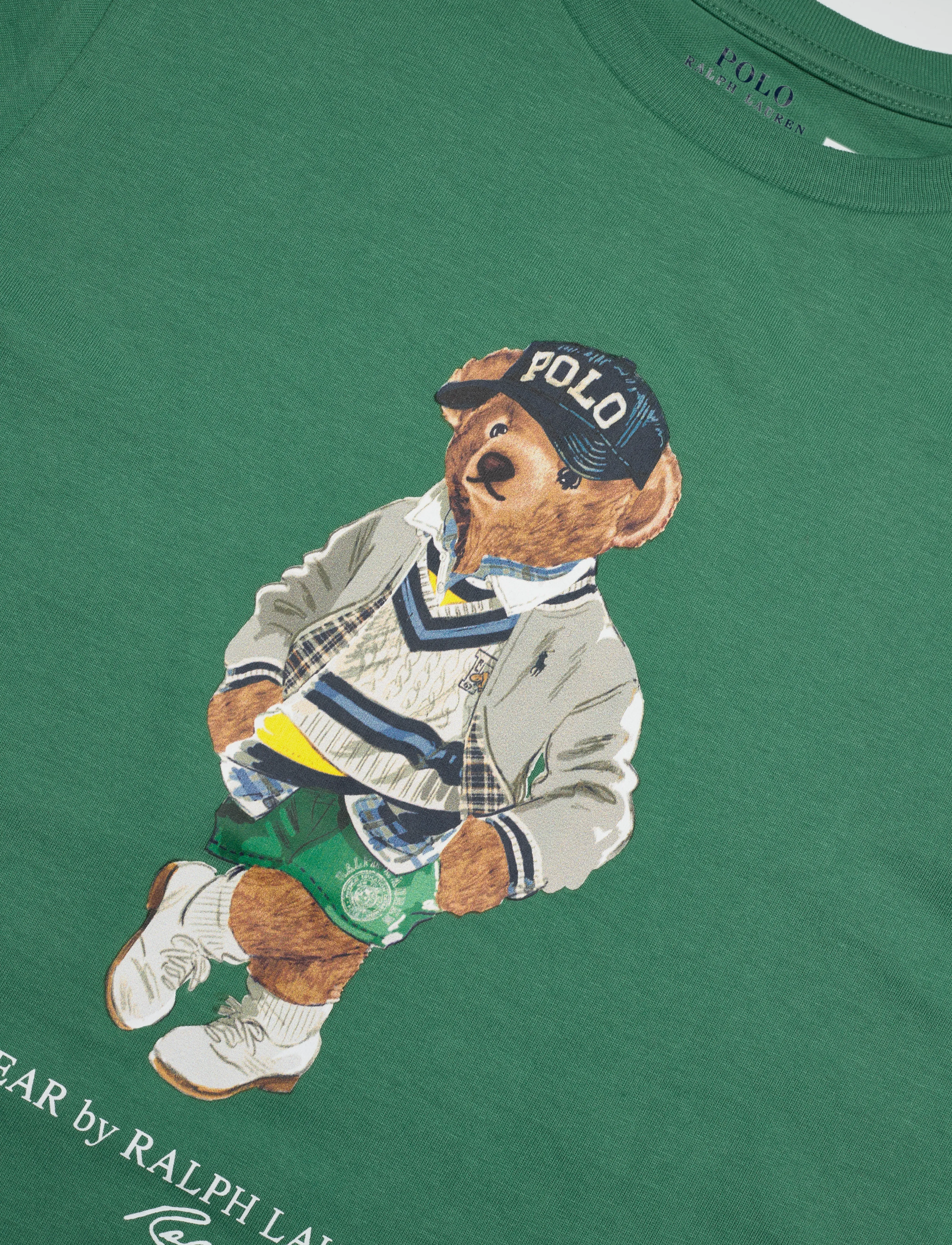 Ralph Lauren Kids - 26/1 JERSEY-SS CN-KN-TSH - pf25 fairway gree - 2