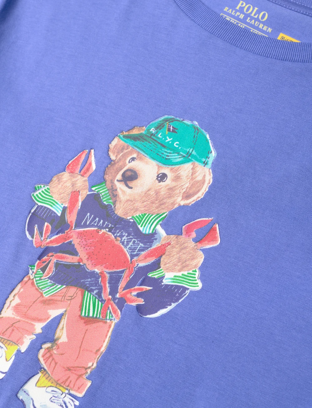 Ralph Lauren Kids - Polo Bear Cotton Jersey Tee - short-sleeved t-shirts - sp25 scottsdale b - 2