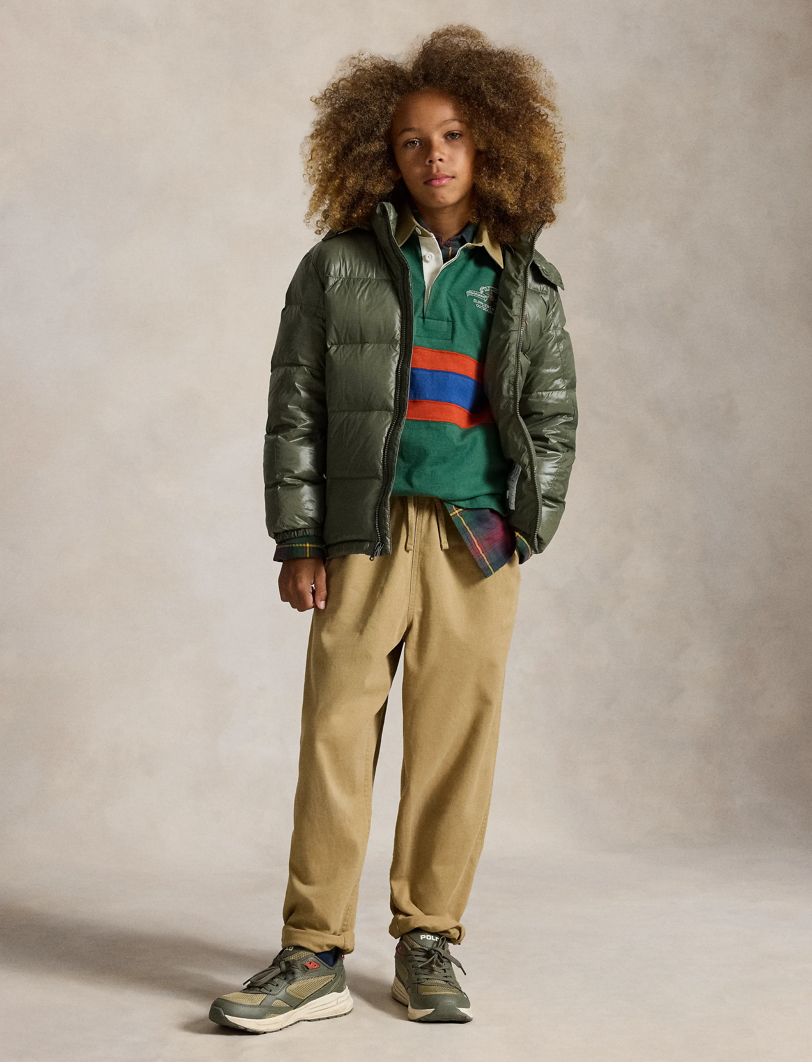Ralph Lauren Kids - The Gorham Glossed Down Jacket - winterjacke - cruise olive - 4