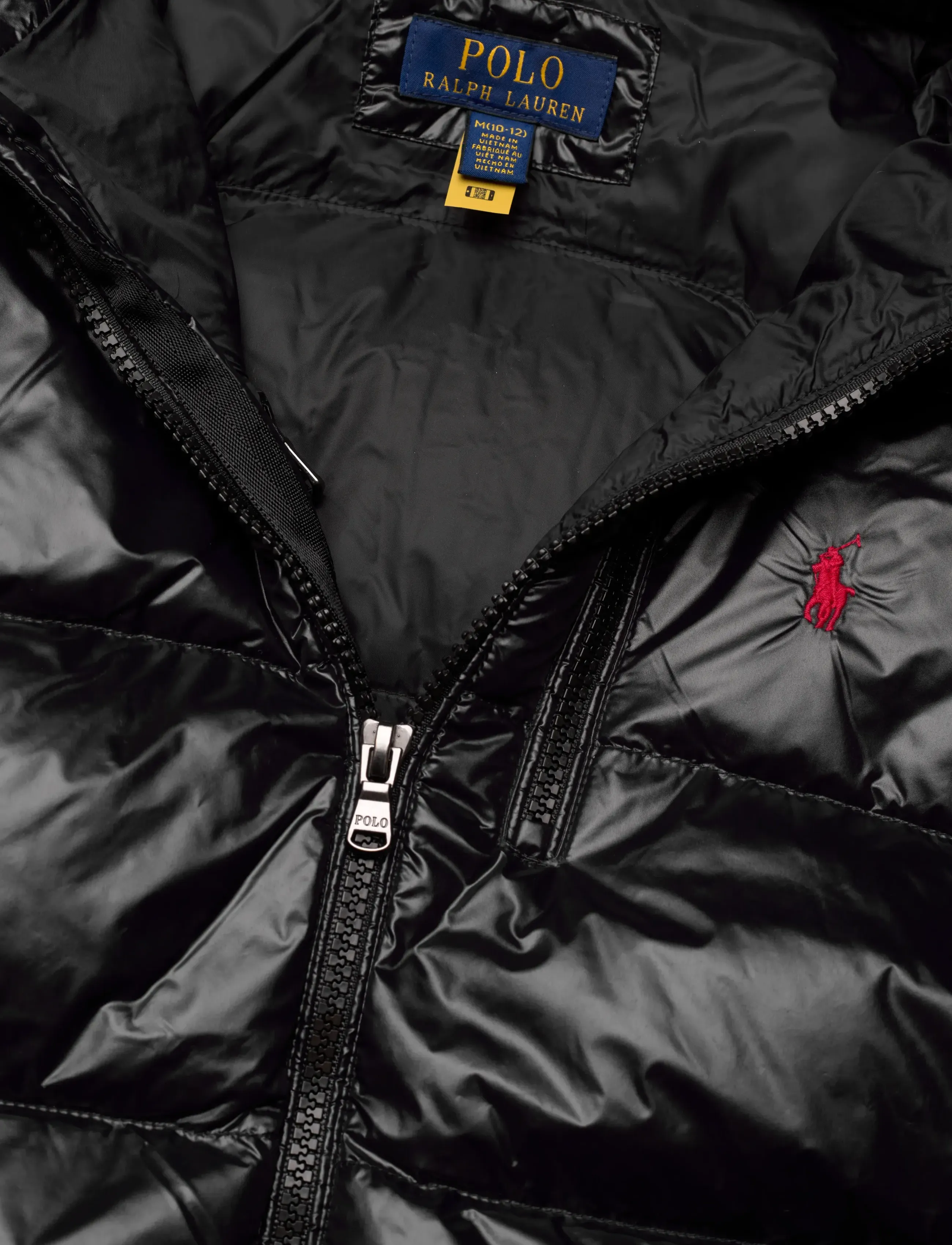 Ralph Lauren Kids - The Gorham Glossed Down Jacket - talvejoped - polo black - 2