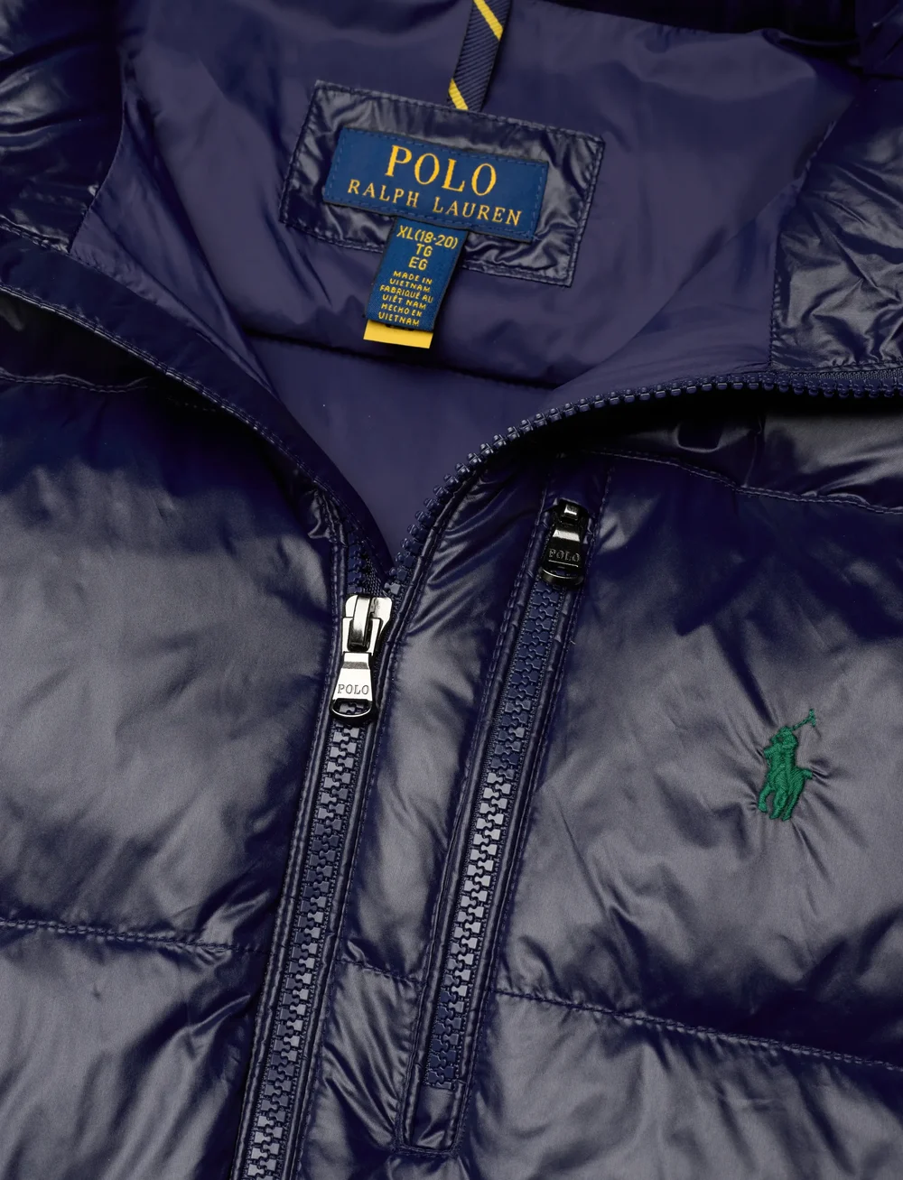 Ralph Lauren Kids - Glossed Down Hooded Jacket - winterjacke - refined navy - 2