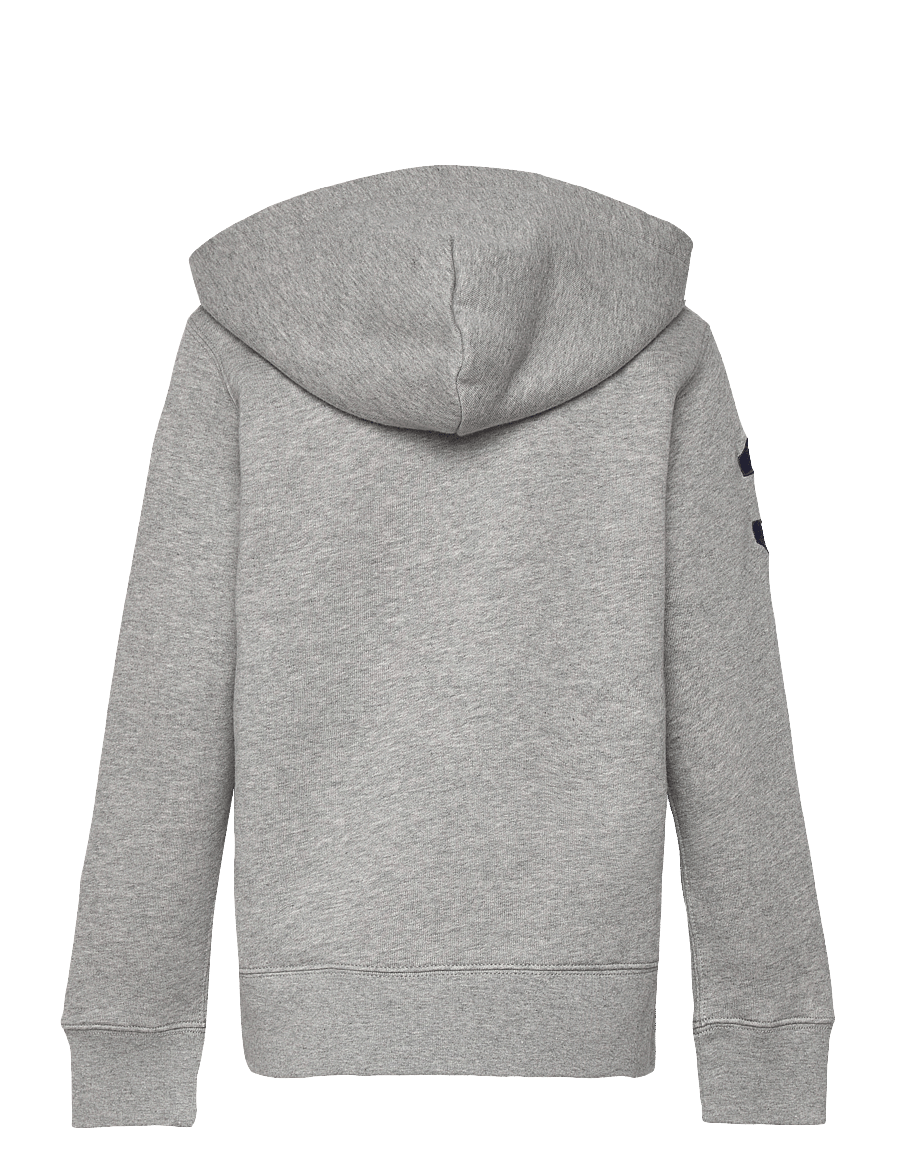 Ralph Lauren Kids - SEASONAL FLEECE-KNT-SWEATSHIRT - kapuzenpullover - andover heather/c - 2