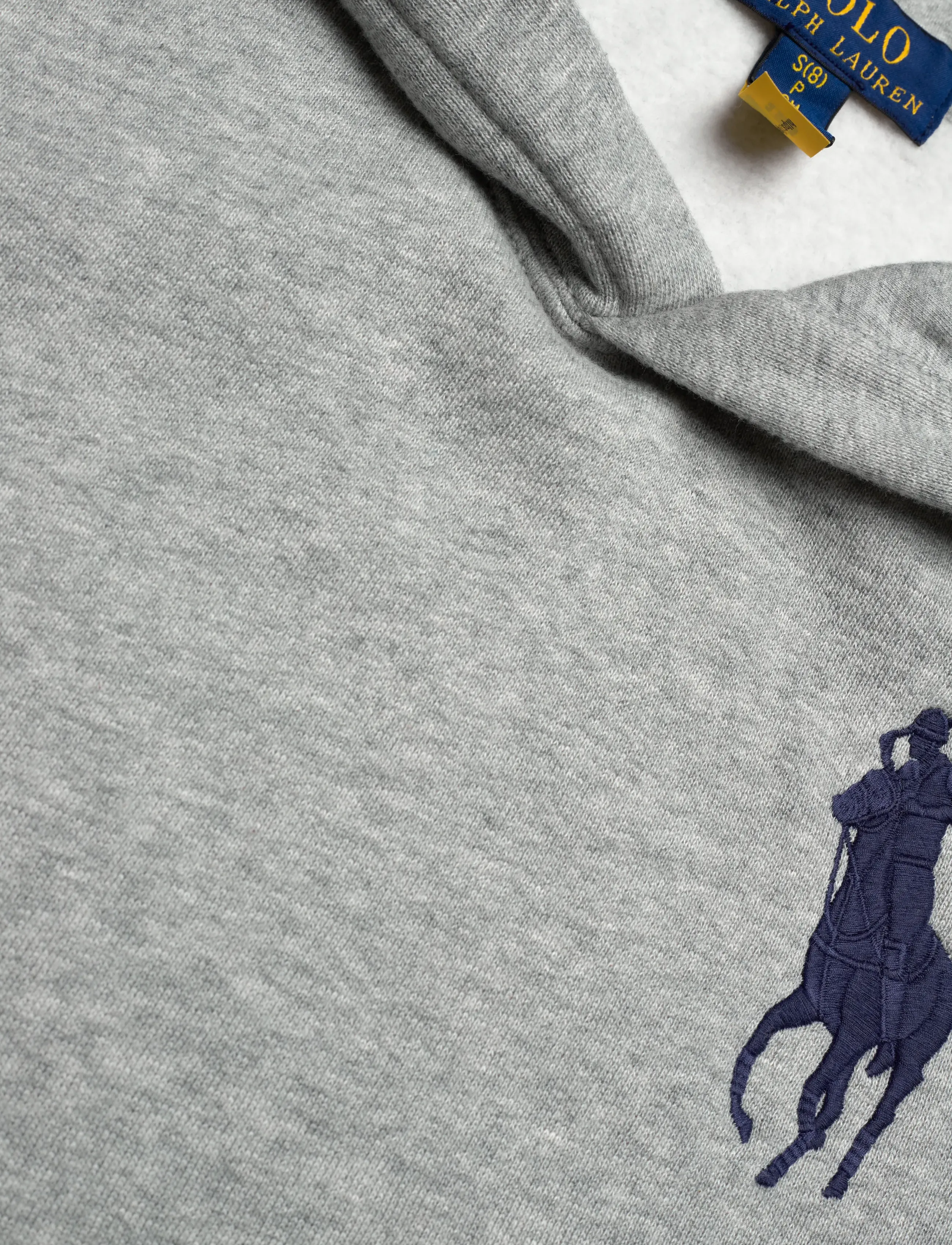 Ralph Lauren Kids - SEASONAL FLEECE-KNT-SWEATSHIRT - kapuzenpullover - andover heather/c - 5