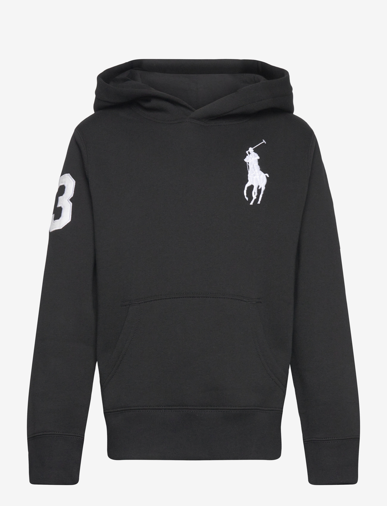 Ralph Lauren Kids - Big Pony Fleece Hoodie - kapuzenpullover - polo black/c1730 - 0