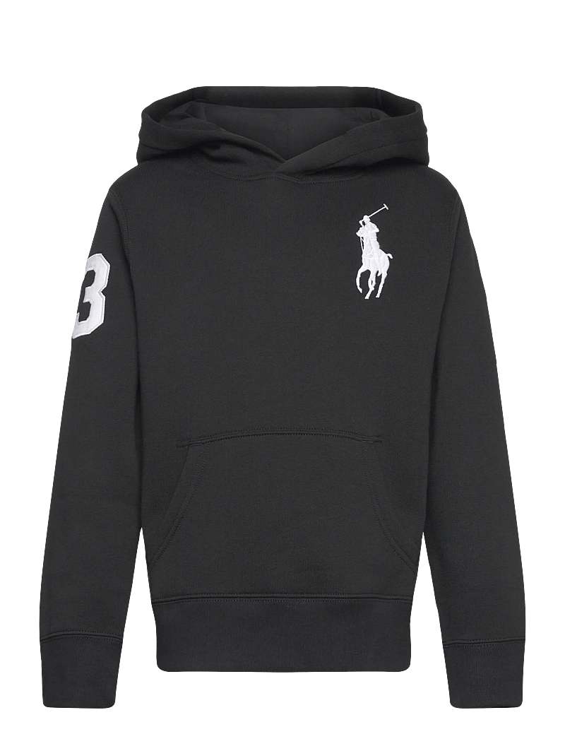 Ralph Lauren Kids - Big Pony Fleece Hoodie - kapuzenpullover - polo black/c1730 - 0