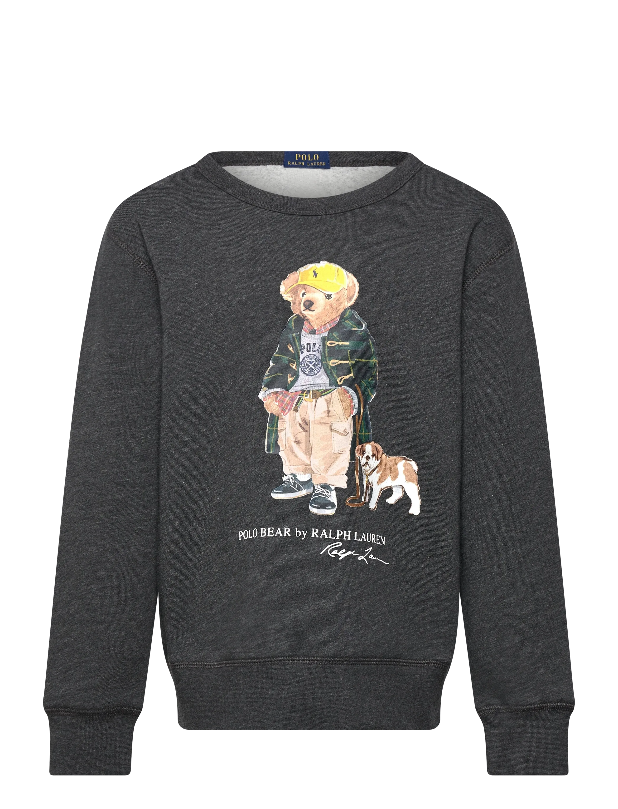 Ralph Lauren Kids - Polo Bear Heathered Fleece Sweatshirt - fa25 bear windsor - 1