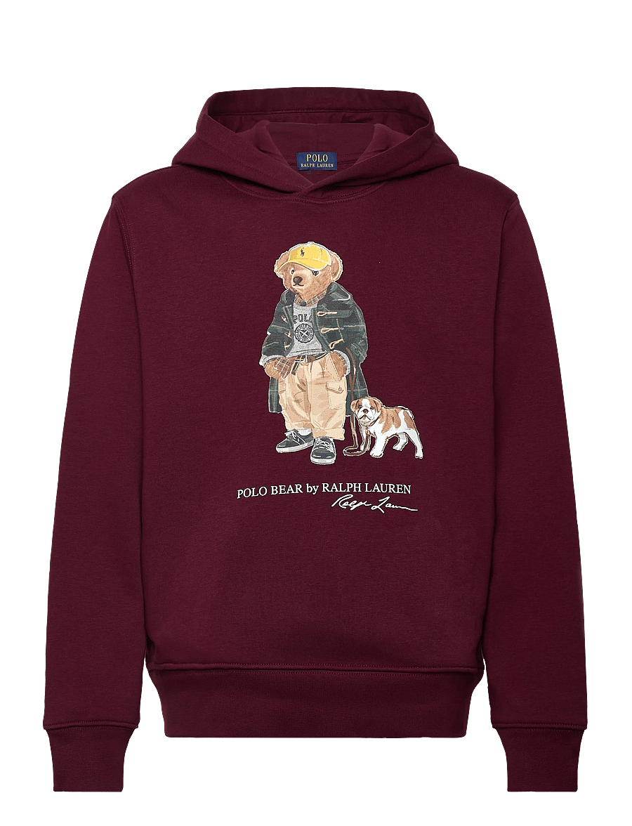 Ralph Lauren Kids - Polo Bear Fleece Hoodie - fa25 bear classic - 0