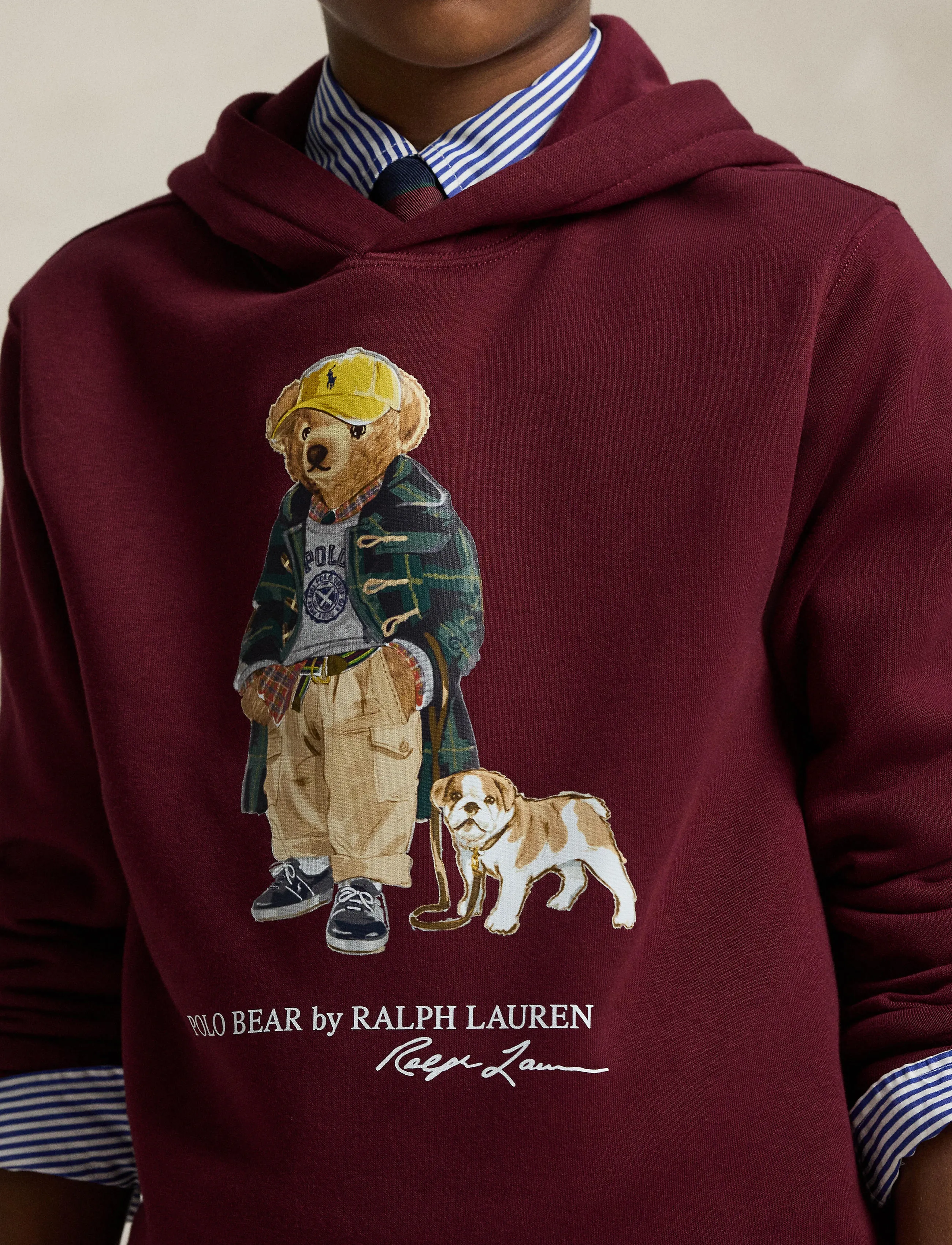 Ralph Lauren Kids - Polo Bear Fleece Hoodie - fa25 bear classic - 2