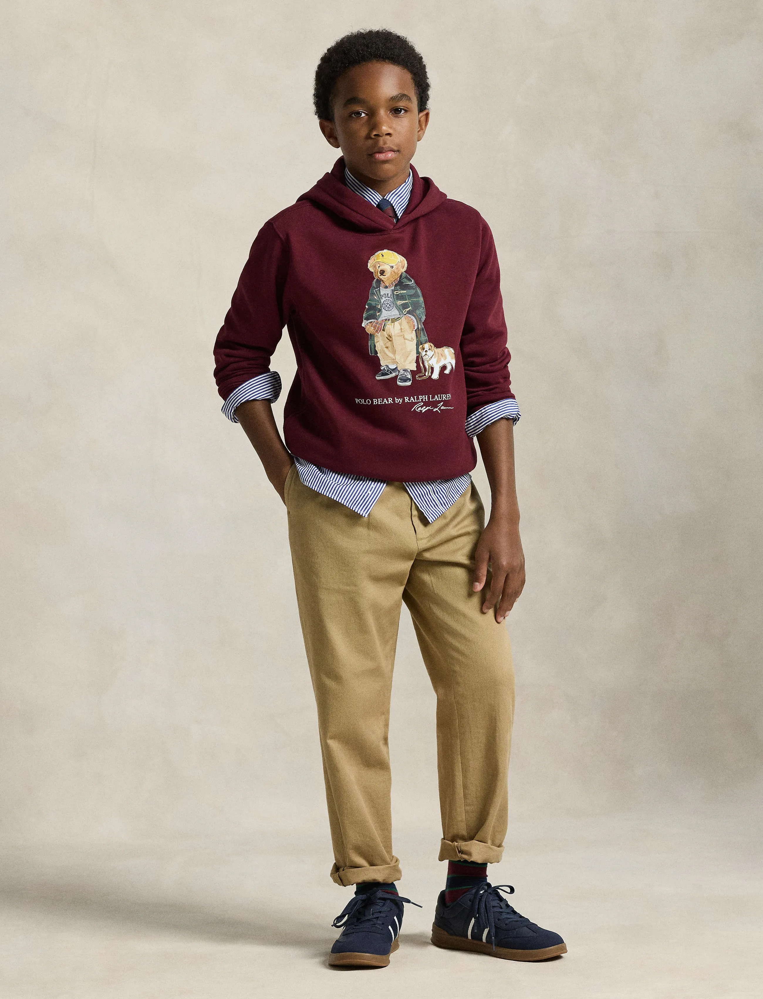 Ralph Lauren Kids - Polo Bear Fleece Hoodie - fa25 bear classic - 4