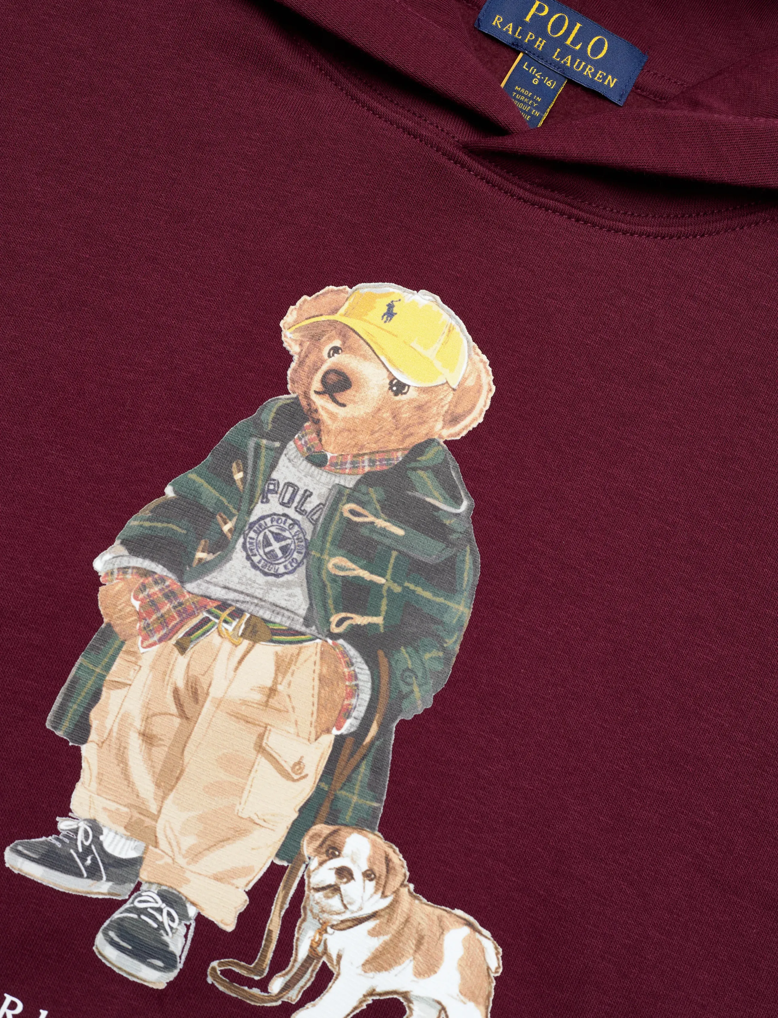 Ralph Lauren Kids - Polo Bear Fleece Hoodie - fa25 bear classic - 5