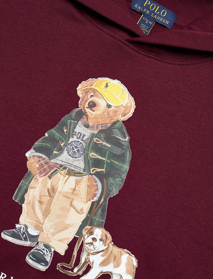 Ralph Lauren Kids - Polo Bear Fleece Hoodie - fa25 bear classic - 5