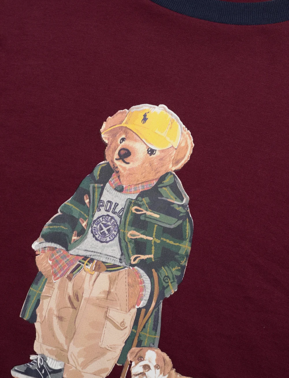 Ralph Lauren Kids - Polo Bear Cotton Ringer Tee - short-sleeved t-shirts - fa25 bear classic - 2