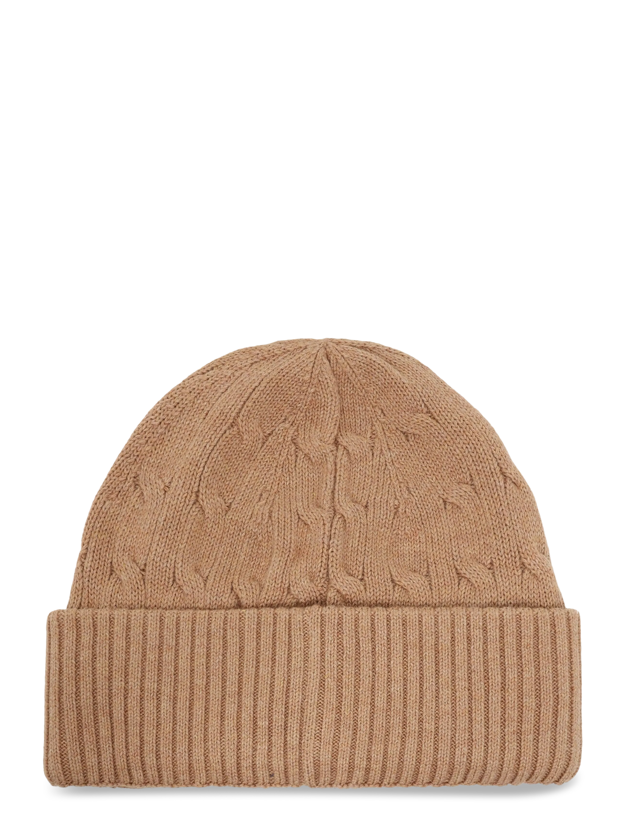 Ralph Lauren Kids - 20/2 COTTON-SWTR-HAT - vintermössor - camel hthr/c8520 - 1