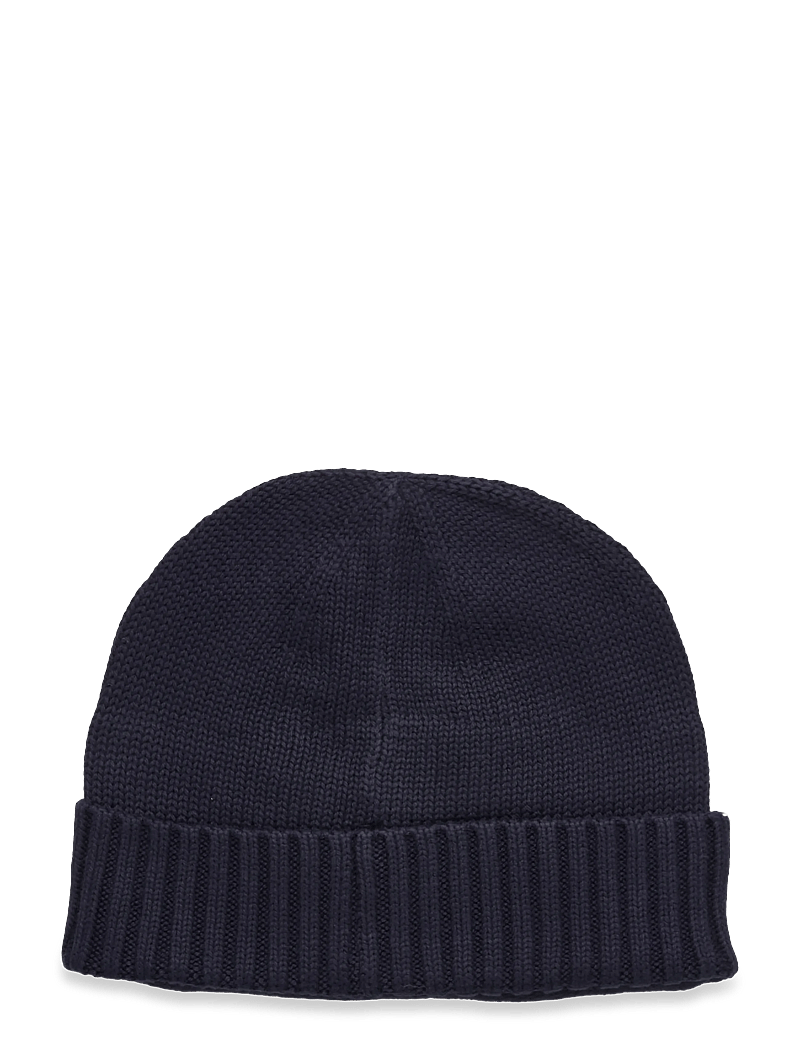 Ralph Lauren Kids - Combed Cotton Flag Hat - talvemütsid - hunter navy - 1