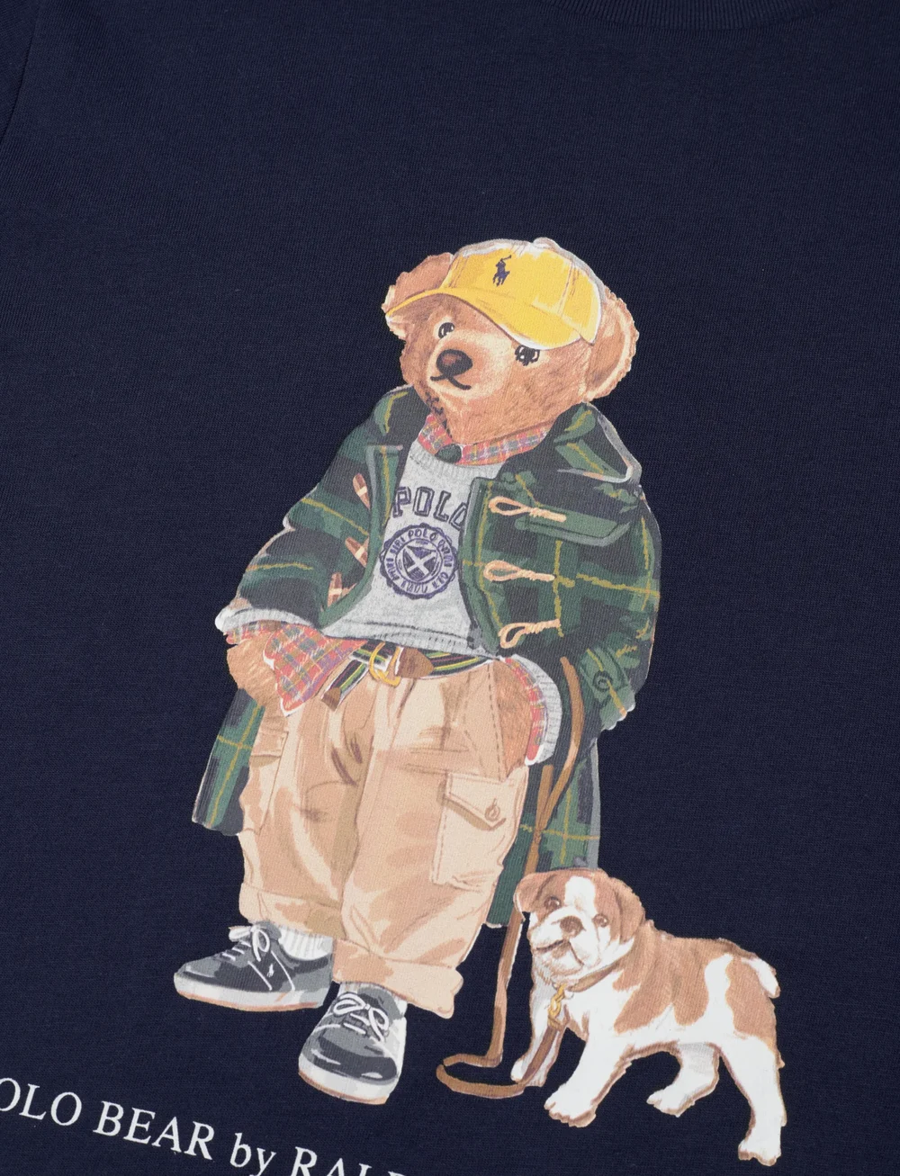 Ralph Lauren Kids - Polo Bear Cotton Long-Sleeve Tee - pitkähihaiset t-paidat - fa25 bear refined - 2