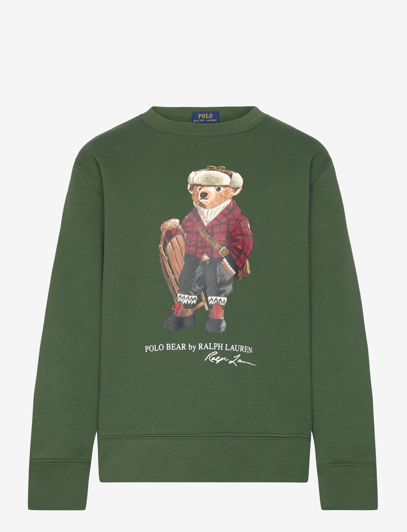 Ralph Lauren Kids - Polo Bear Fleece Sweatshirt - dressipluusid - hol25 bear bottle - 0