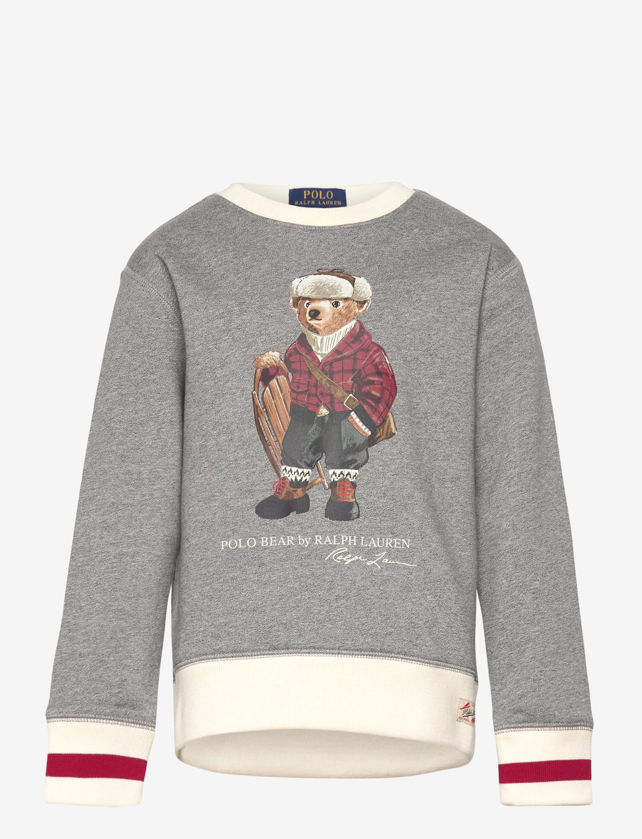 Ralph Lauren Kids - Polo Bear Fleece Sweatshirt - sweatshirts - hol25 bear vintag - 0