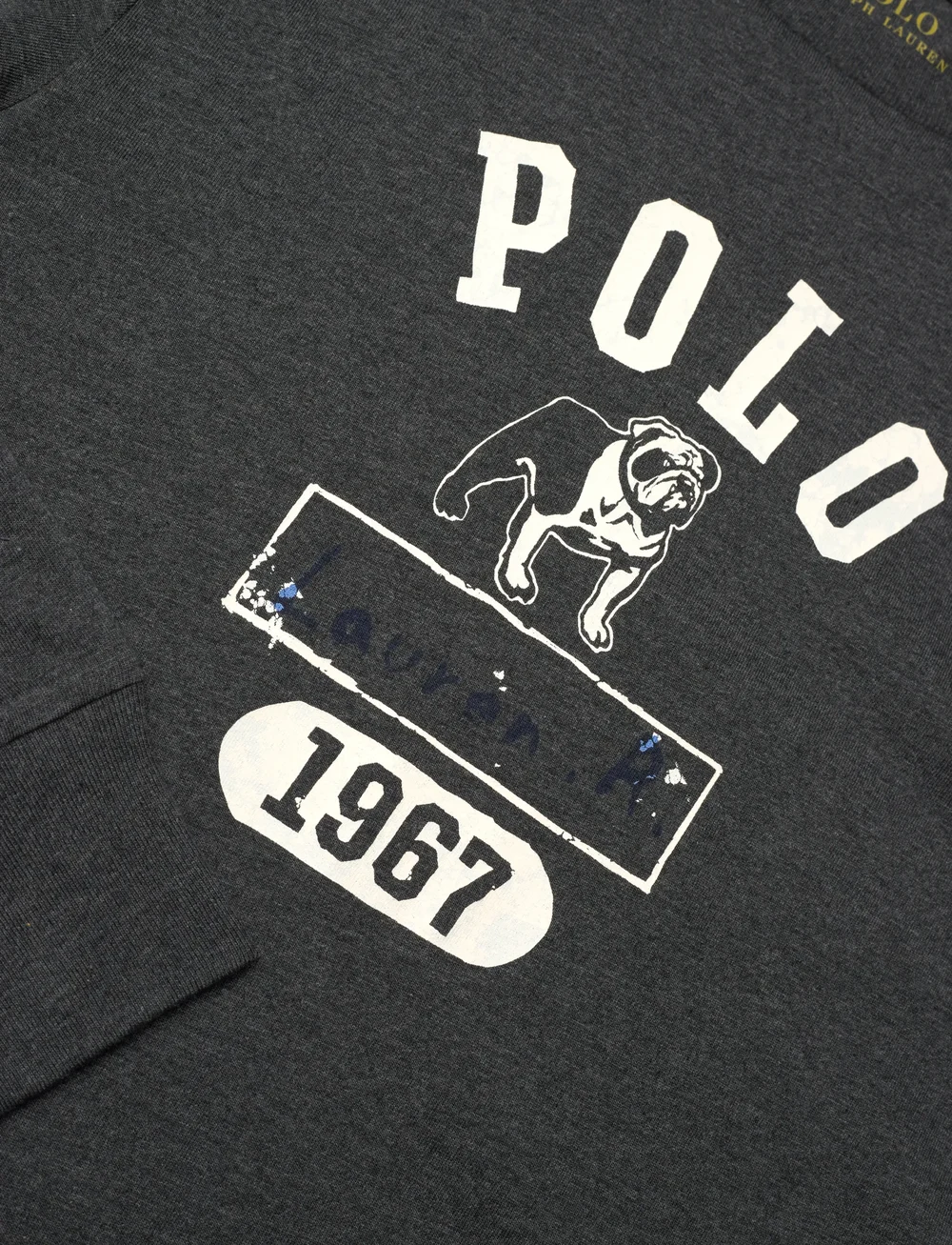 Ralph Lauren Kids - Cotton Jersey Graphic Long-Sleeve Tee - langärmelig - windsor heather - 2