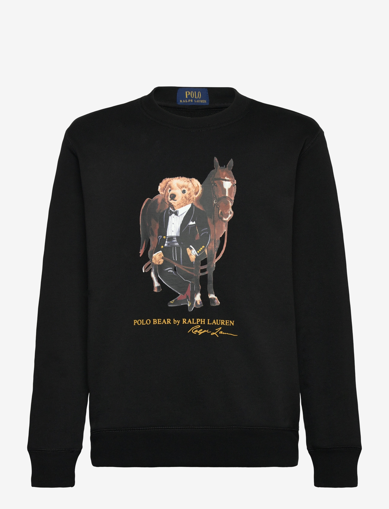 Ralph Lauren Kids - Lunar New Year Polo Bear Sweatshirt - sweatshirts - polo black - 1