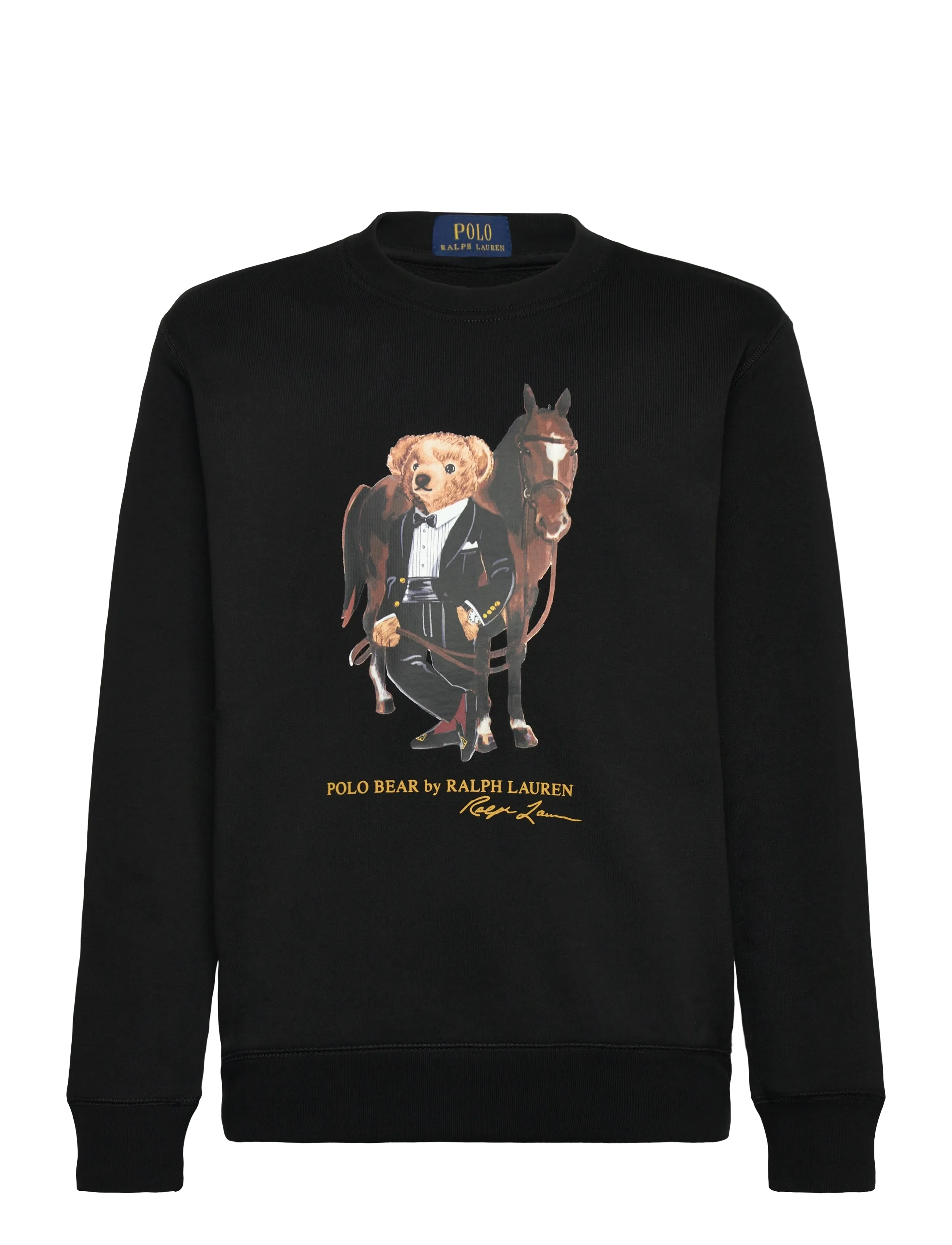 Ralph Lauren Kids Lunar New Year Polo Bear Sweatshirt - 4 for 3 - POLO BLACK / black