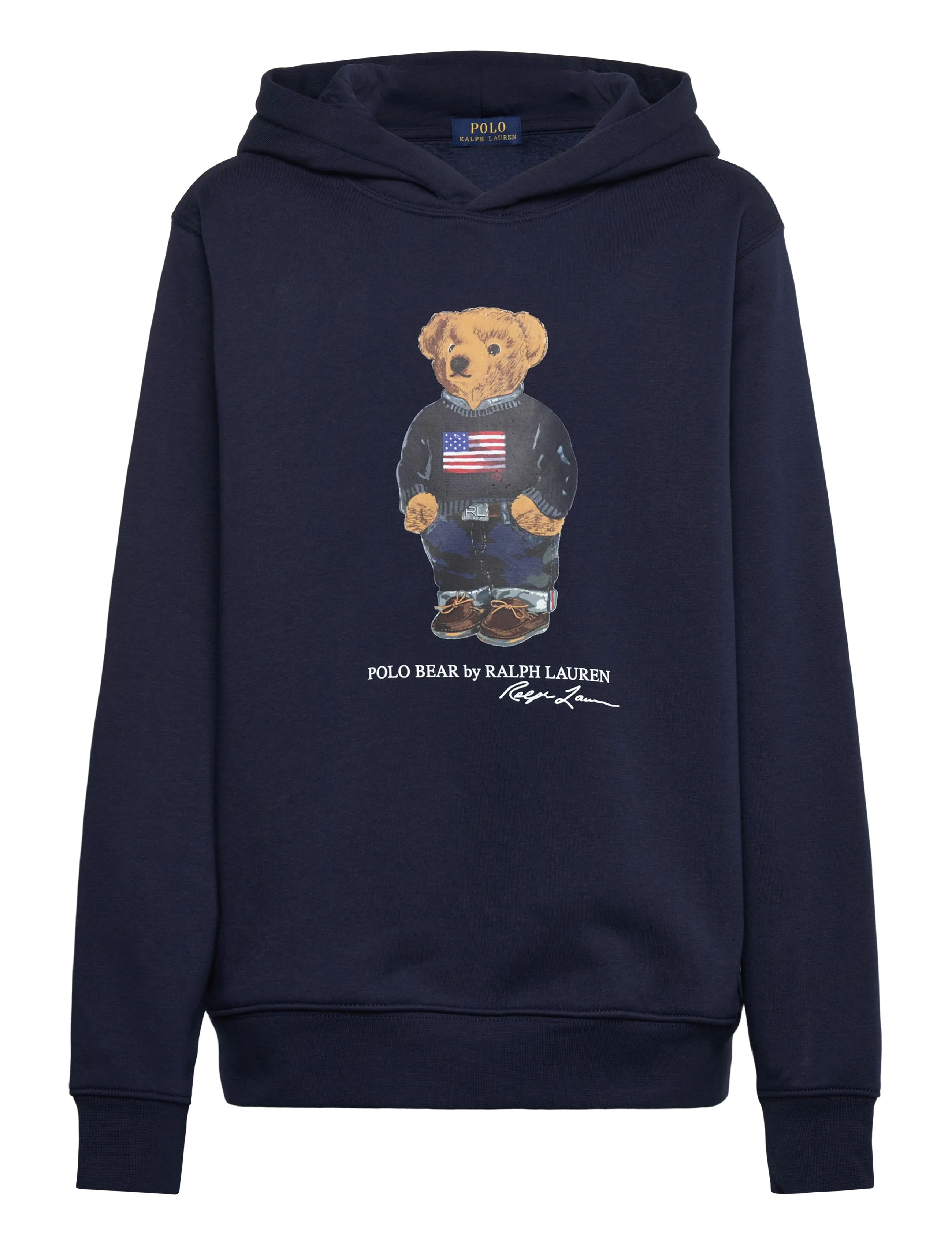 Ralph Lauren Kids GRAPHIC FLEECE-KNT-SWEATSHIRT - Pakkumised - CRUISE NAVY CORE / navy