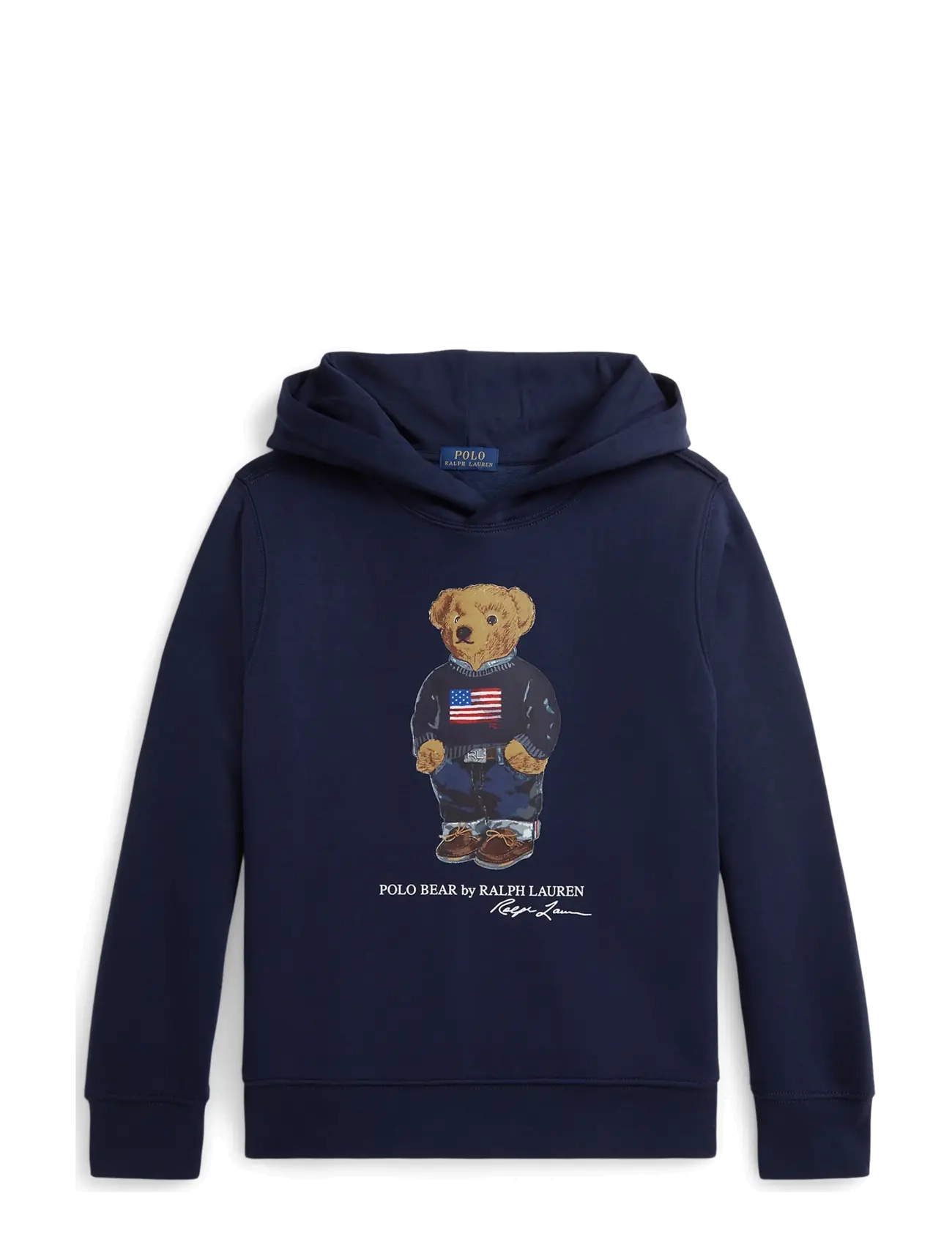 Ralph Lauren Kids - GRAPHIC FLEECE-KNT-SWEATSHIRT - kapuzenpullover - cruise navy core - 1