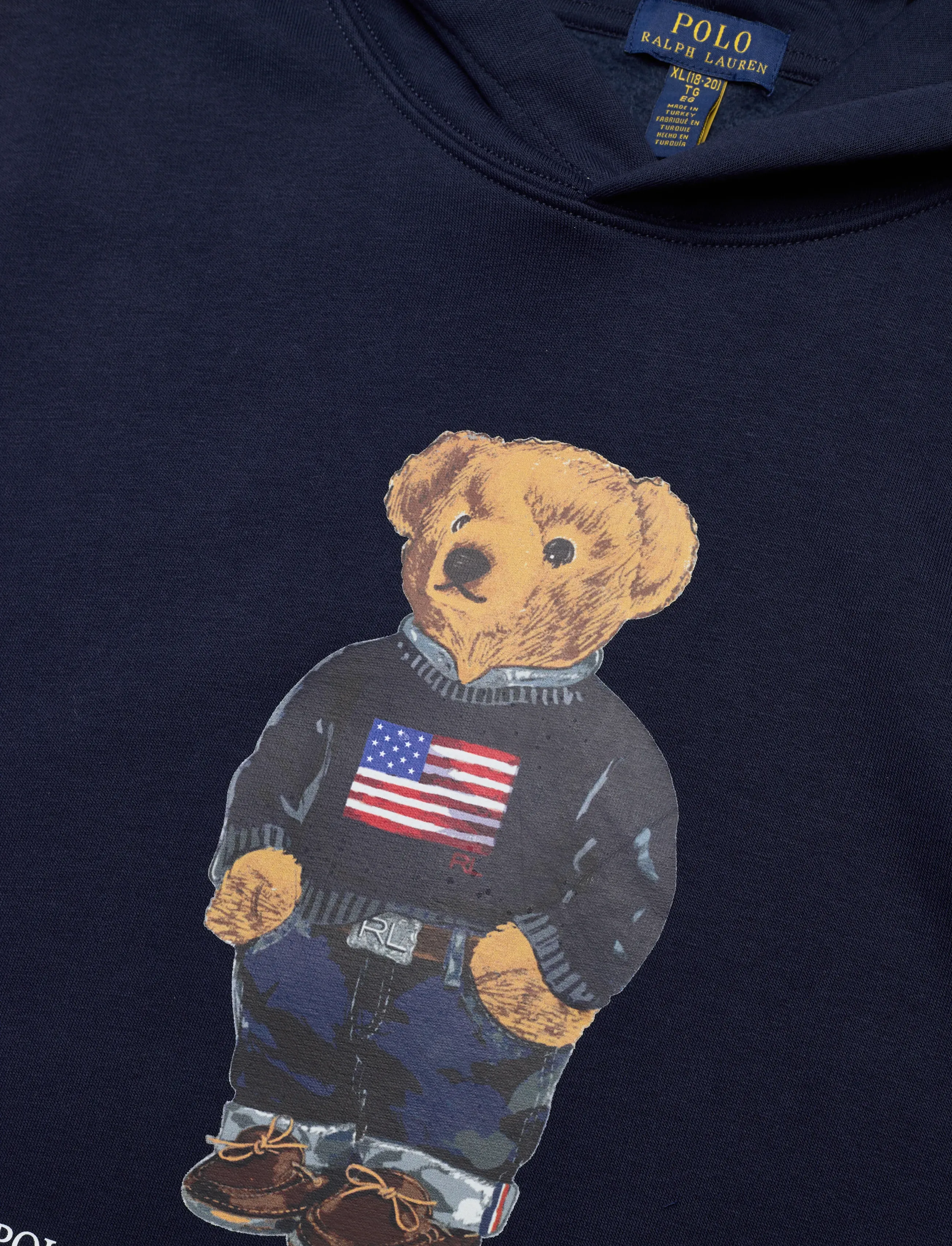 Ralph Lauren Kids - GRAPHIC FLEECE-KNT-SWEATSHIRT - hettupeysur - cruise navy core - 5