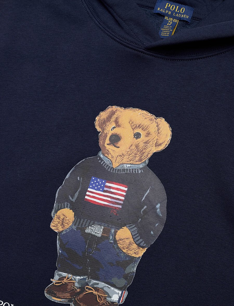 Ralph Lauren Kids - GRAPHIC FLEECE-KNT-SWEATSHIRT - kapuzenpullover - cruise navy core - 5