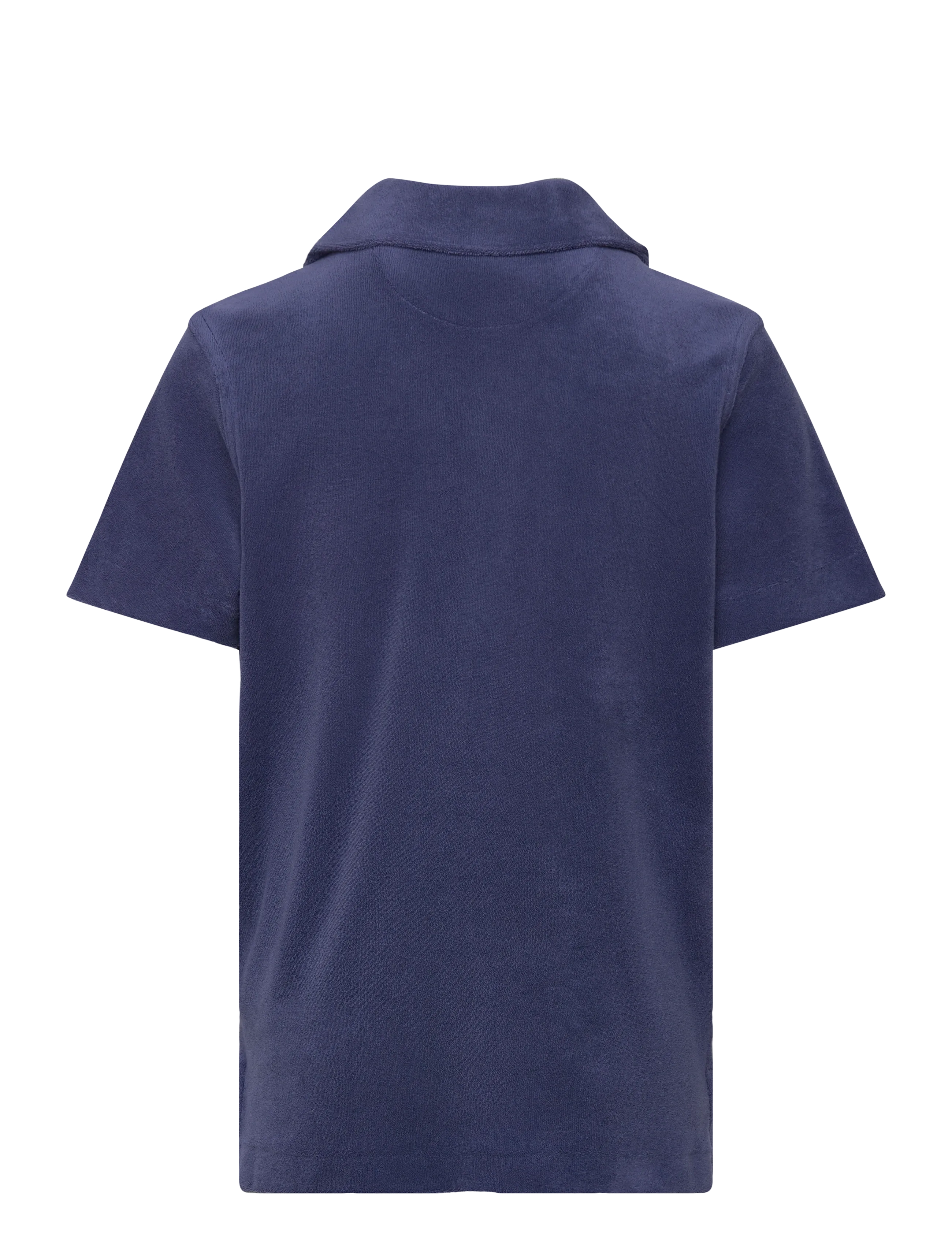 Ralph Lauren Kids - Terry Polo Shirt - kortærmede skjorter - light navy - 1