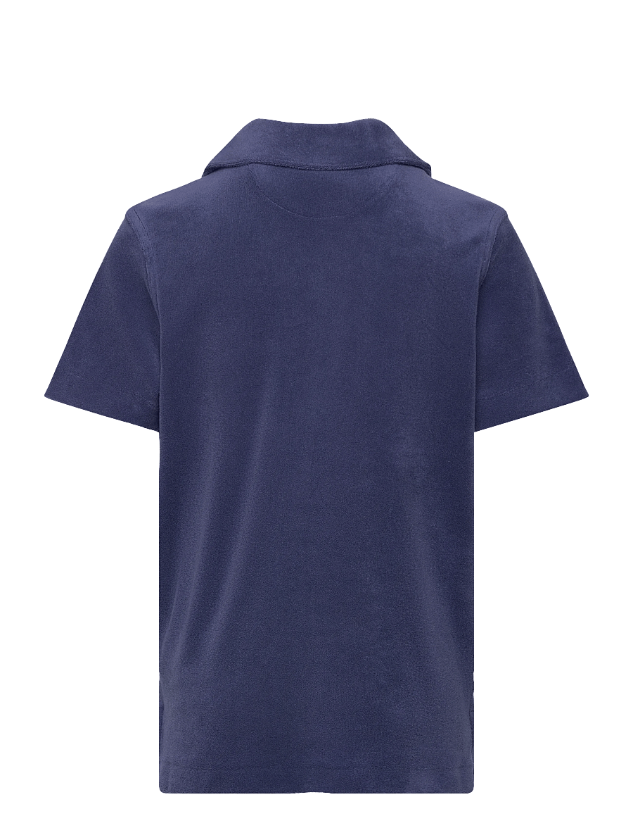 Ralph Lauren Kids - Terry Polo Shirt - lühikeste varrukatega särgid - light navy - 1