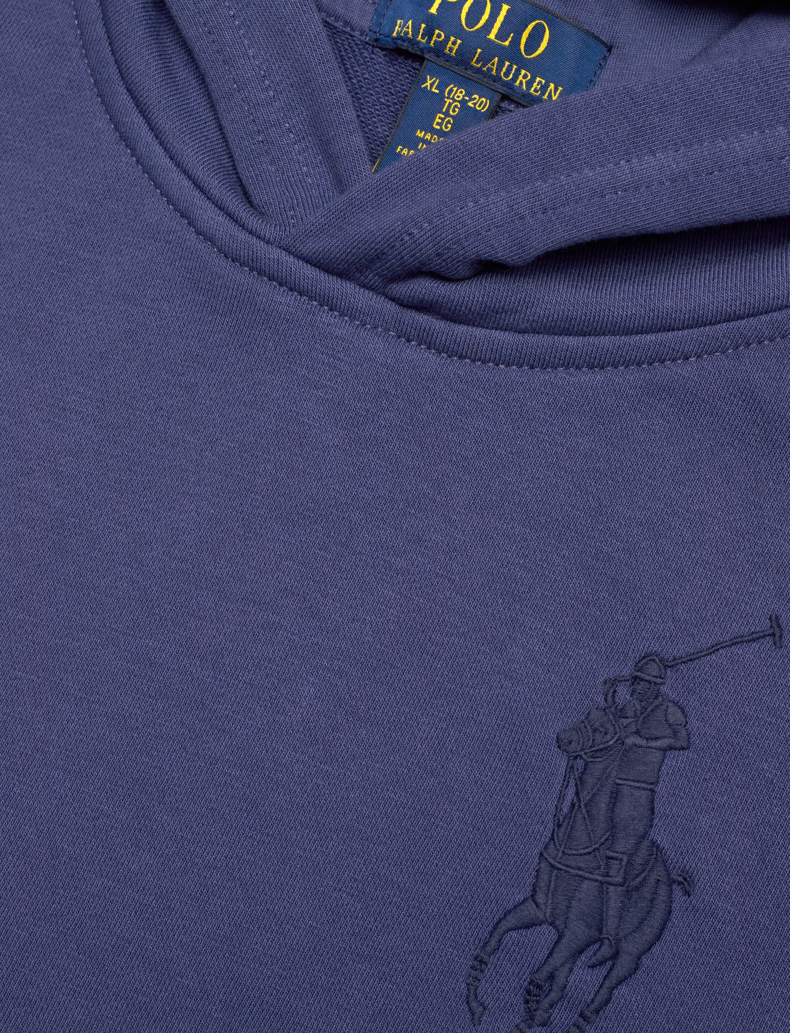Ralph Lauren Kids - 323A12245002 - huvtröjor - light navy - 2