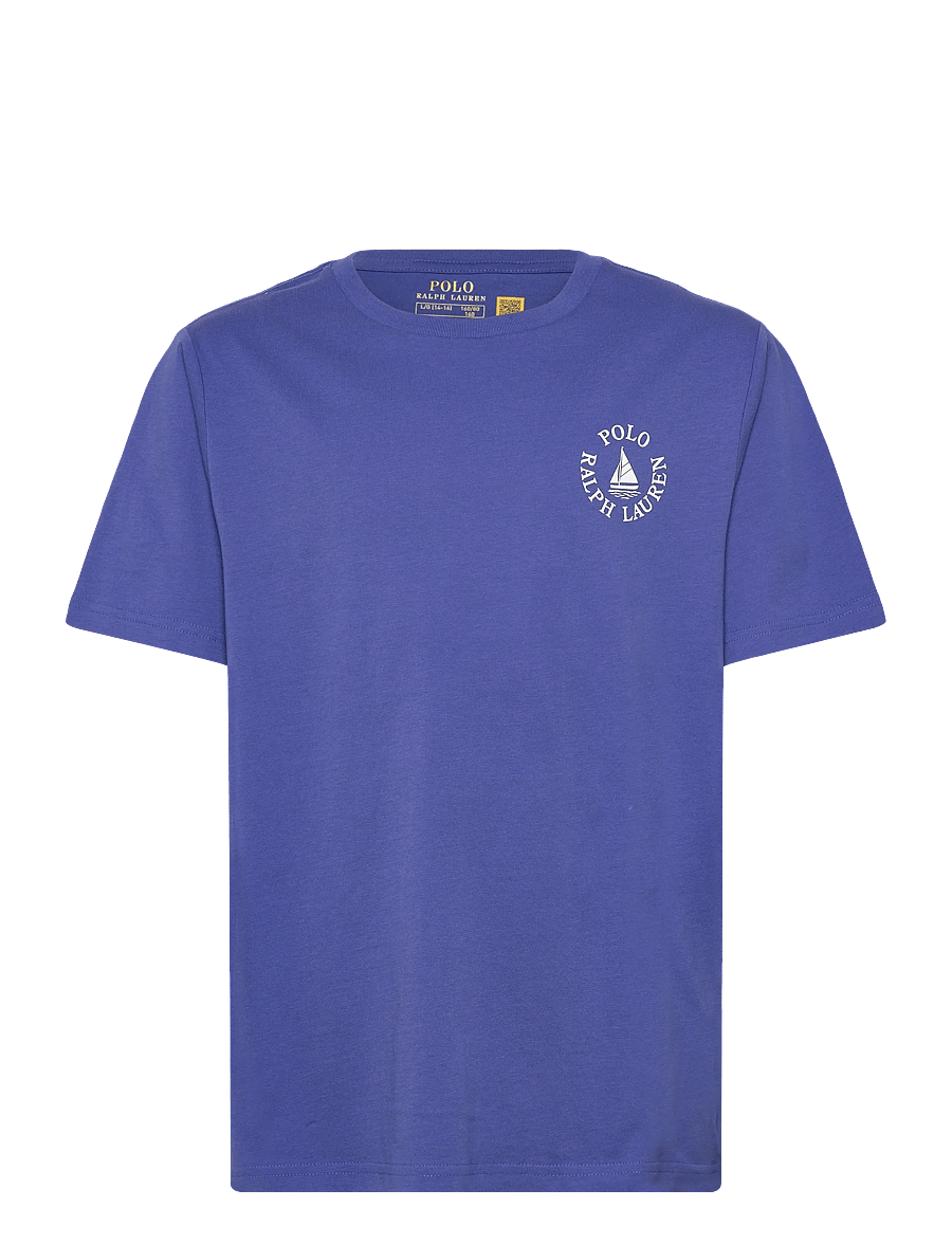 Ralph Lauren Kids - 26/1 JERSEY-KNT-T-SHIRT - kurzärmelige - liberty - 0