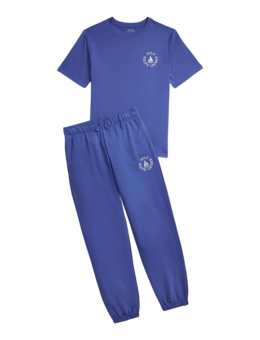 Ralph Lauren Kids - 26/1 JERSEY-KNT-T-SHIRT - kurzärmelige - liberty - 2