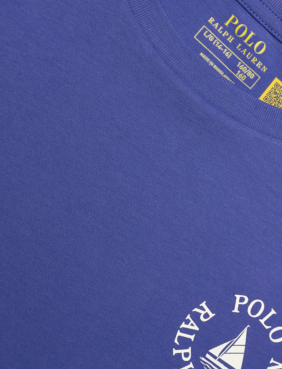 Ralph Lauren Kids - 26/1 JERSEY-KNT-T-SHIRT - kurzärmelige - liberty - 3