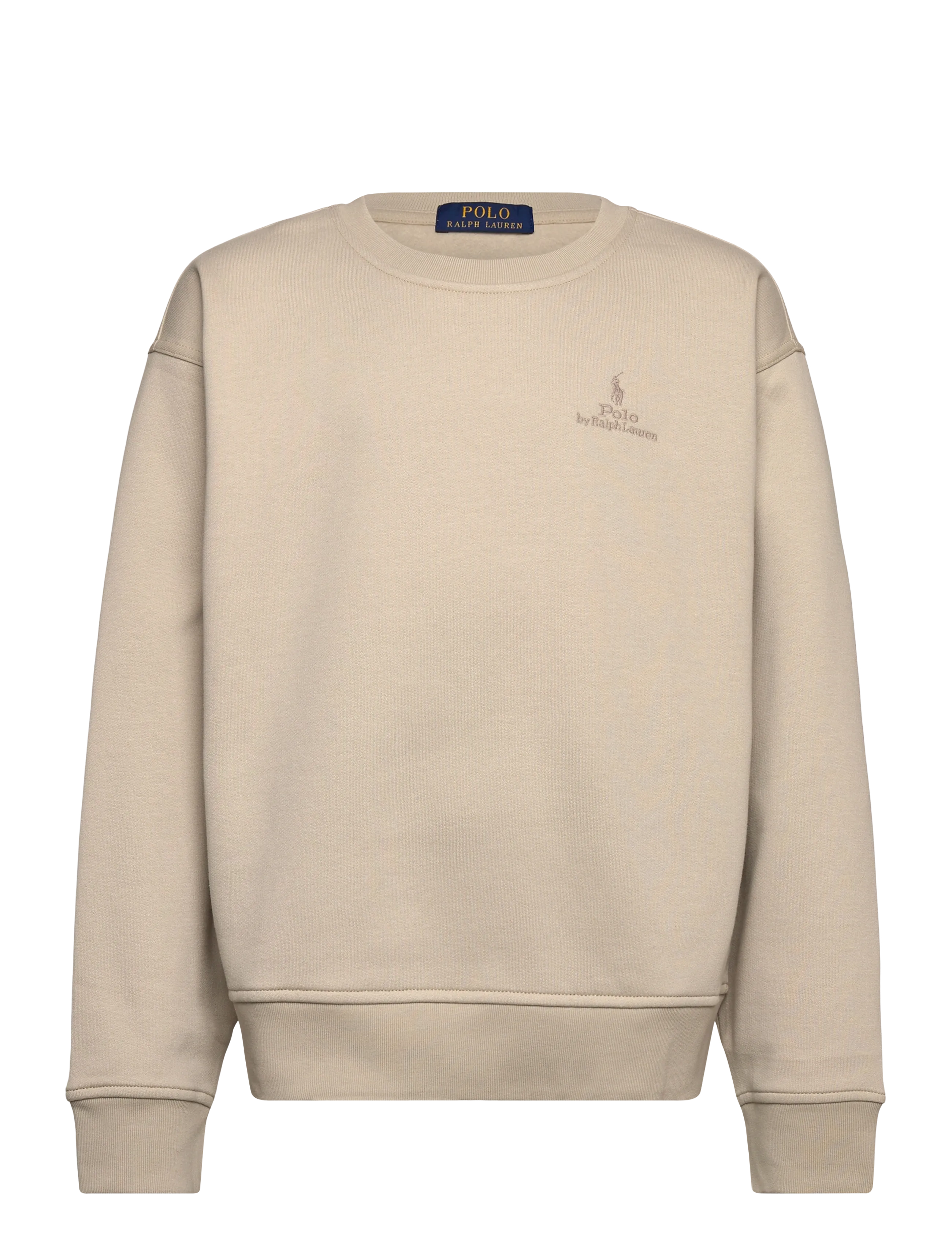 Big Fit Logo Fleece Sweatshirt - CLASSIC STONE