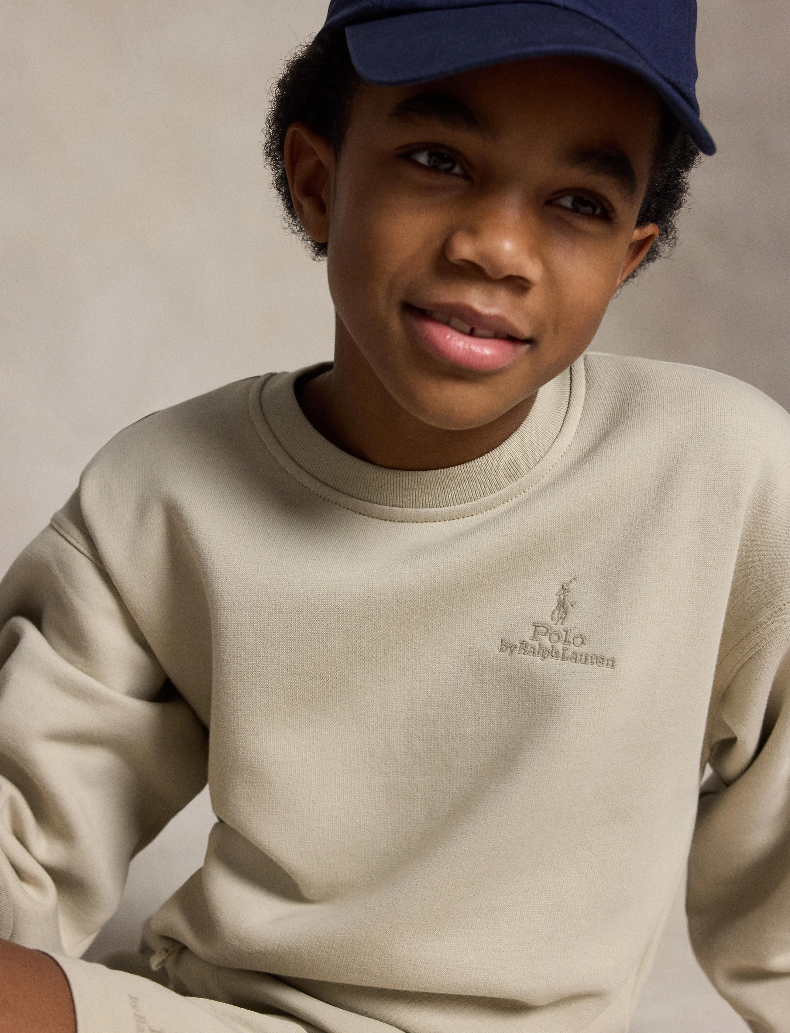 Ralph Lauren Kids - SEASONAL FLEECE-KNT-SWEATSHIRT - sweatshirts - classic stone - 5