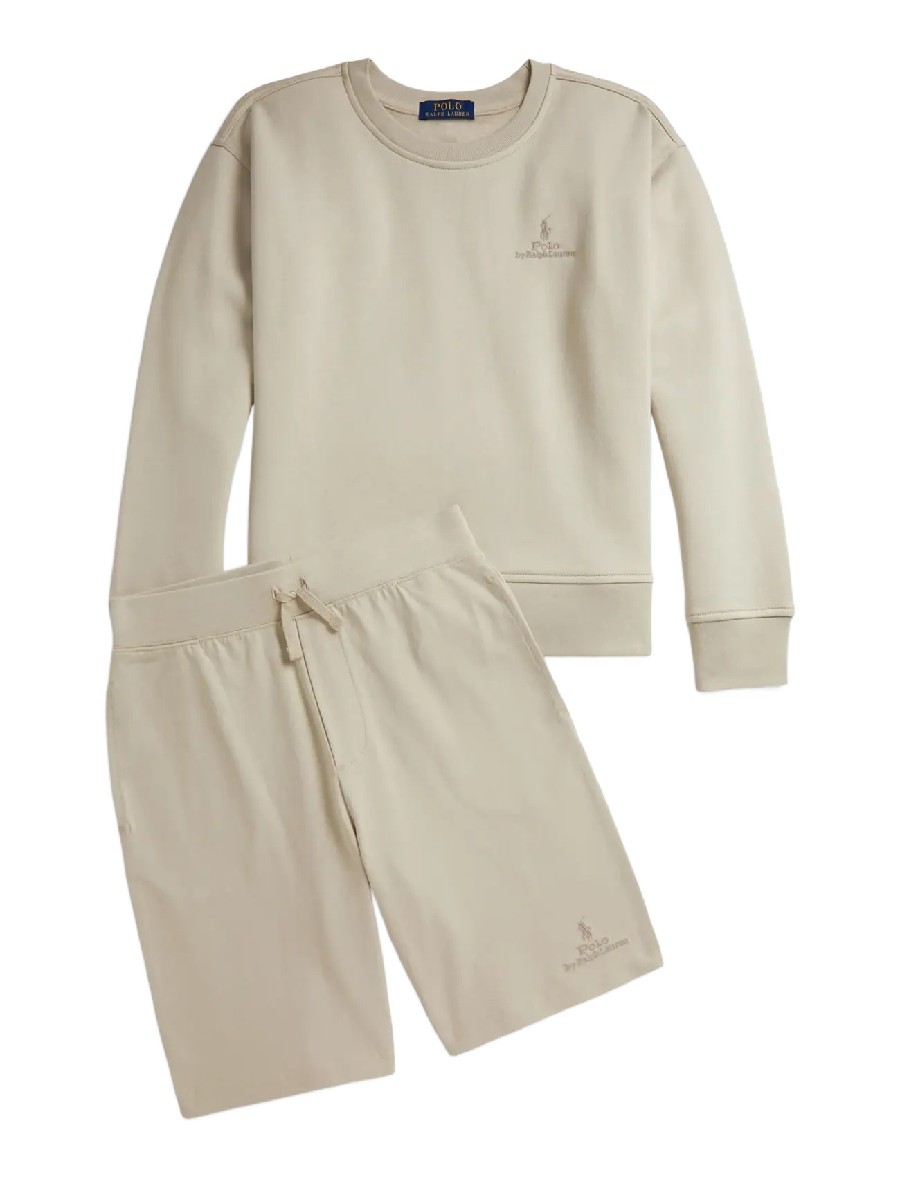 Ralph Lauren Kids - SEASONAL FLEECE-KNT-SWEATSHIRT - sweatshirts - classic stone - 3